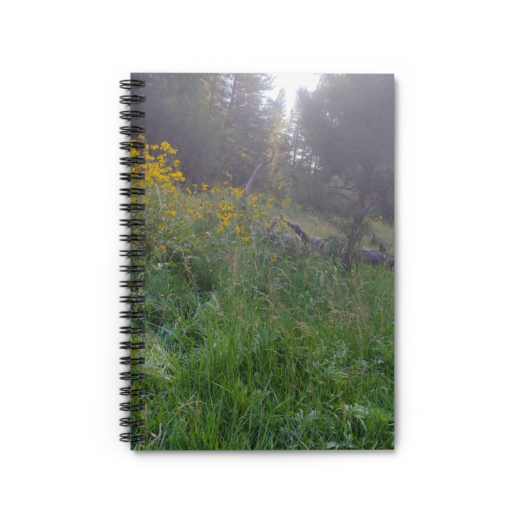 Spiral Notebook - Nature Inspired, Floral Design, Perfect for Journaling and Note-Taking, Gift for Writers, Students, and Nature Lovers