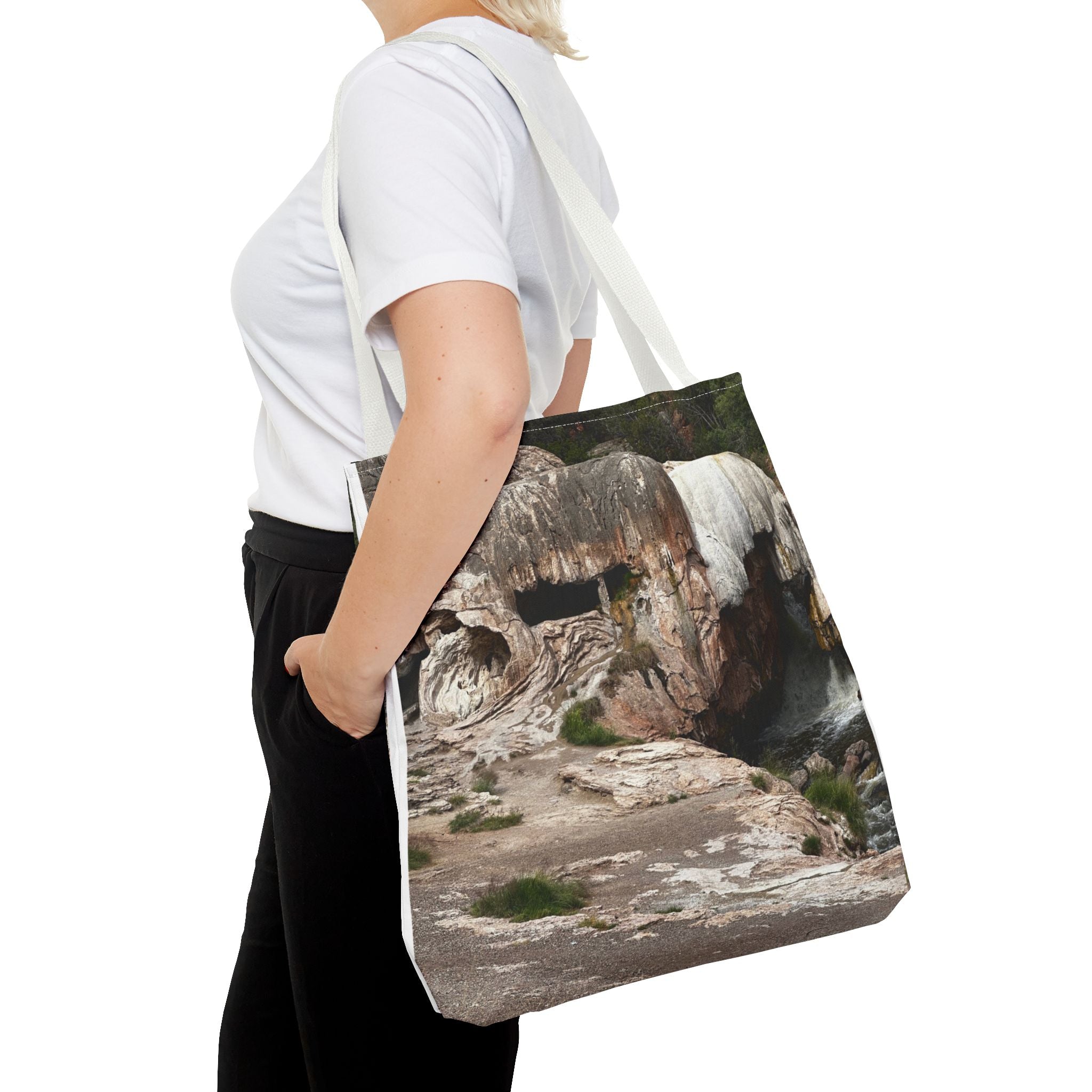 Nature-Inspired Tote Bag for Adventurers, Eco-Friendly Gift, Boho Style, Travel Essentials, Hiking Accessory, Unique Art Print