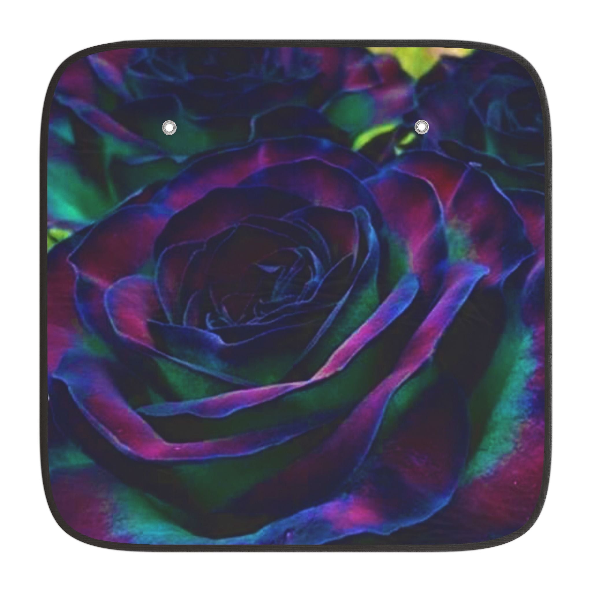 Vibrant Floral Car Sun Shades, Rose-Themed Sunshades for Vehicles, UV Protection, Great for Summer Road Trips, Gifts for Flower Lovers