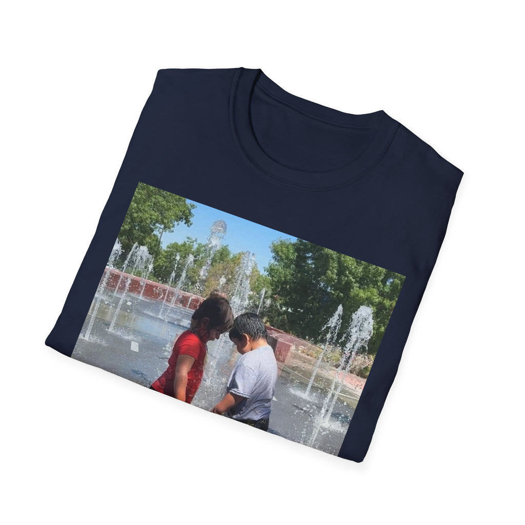 Cherished Moments Unisex Softstyle T-Shirt, Family Reunion Shirt, Personalized Gift, Summer Fun Tee, Kids Photography Tee