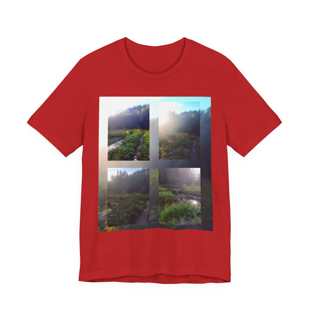 Nature-Inspired Unisex Tee, Eco-Friendly Shirt, Outdoor Lover Gift, Photography T-Shirt, Nature Vibes Clothing
