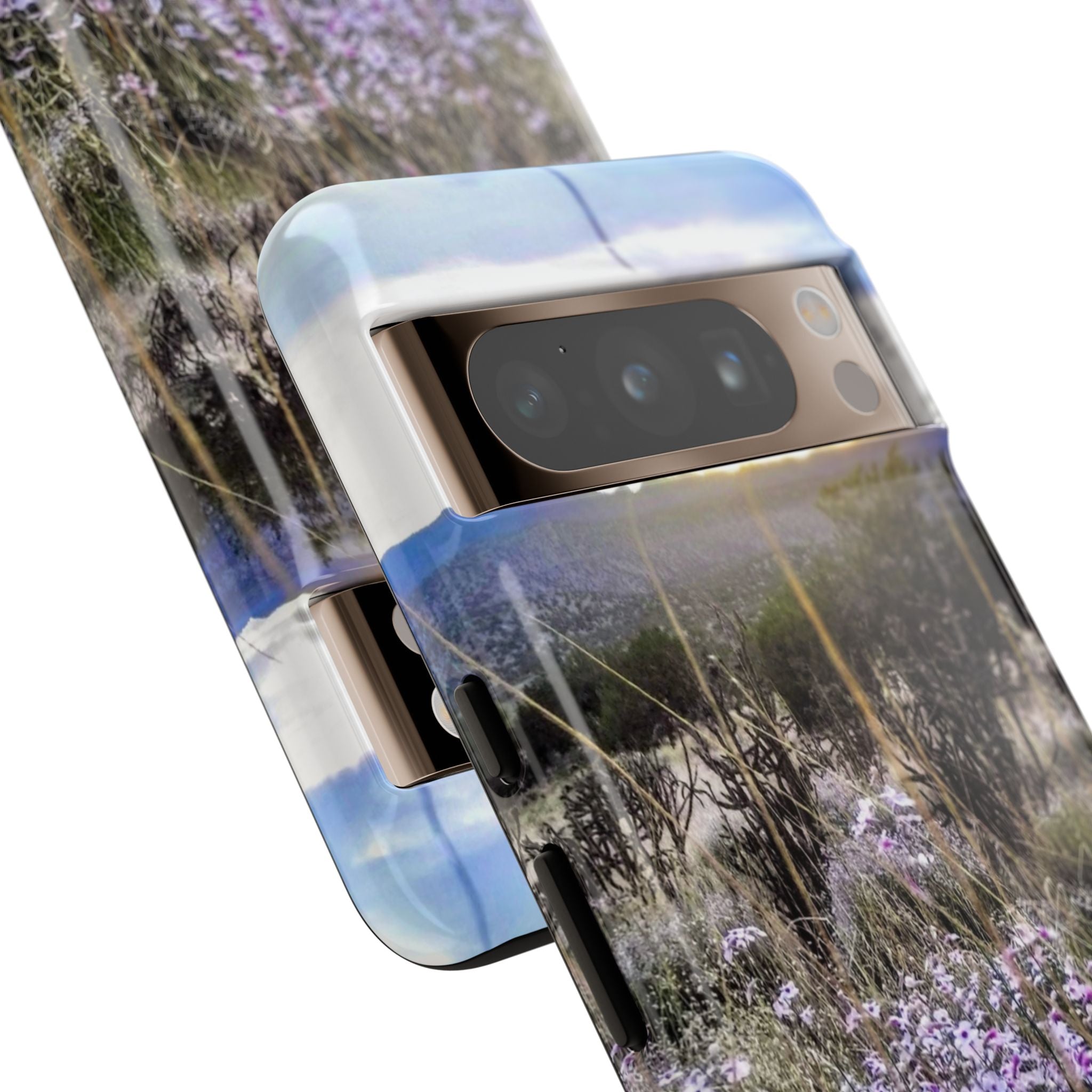 Floral Phone Case, Tough Phone Cover for Outdoor Lovers, Nature-Inspired Accessories, Gift for Photography Enthusiasts, Protective [...]