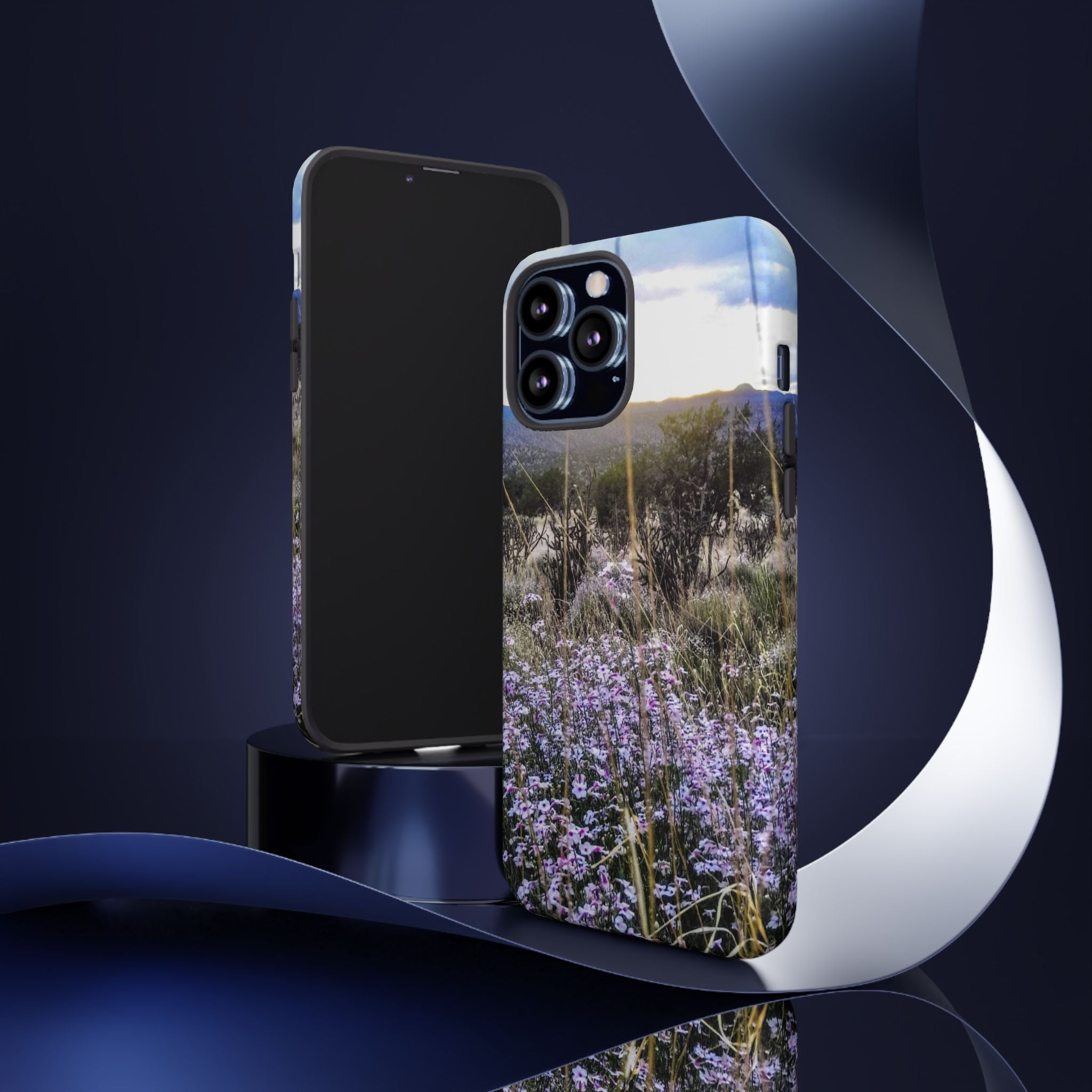 Floral Phone Case, Tough Phone Cover for Outdoor Lovers, Nature-Inspired Accessories, Gift for Photography Enthusiasts, Protective [...]