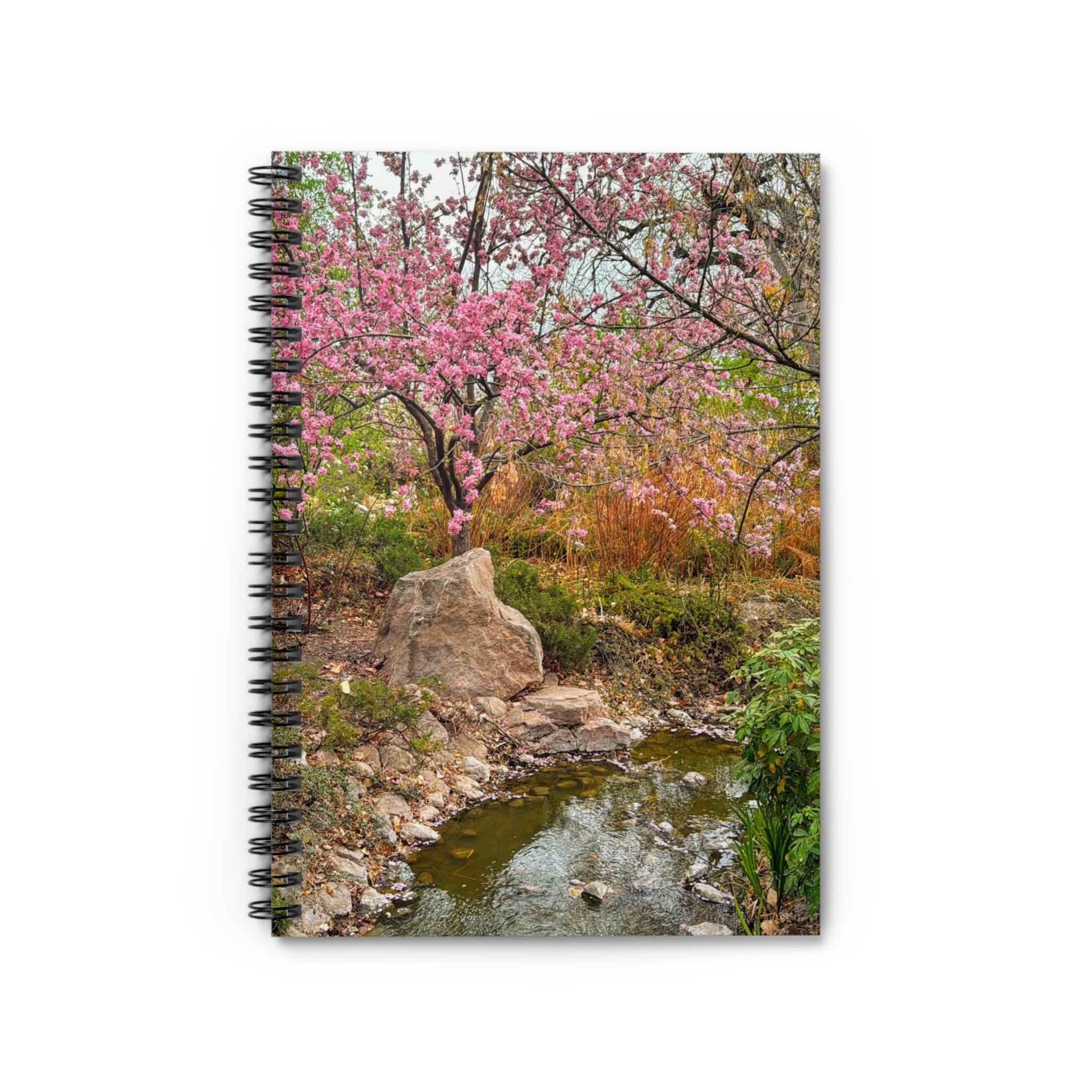 Cherry Blossom Spiral Notebook - Perfect for Journaling, Note-Taking, Gifts, Academic Use, Spring Inspiration