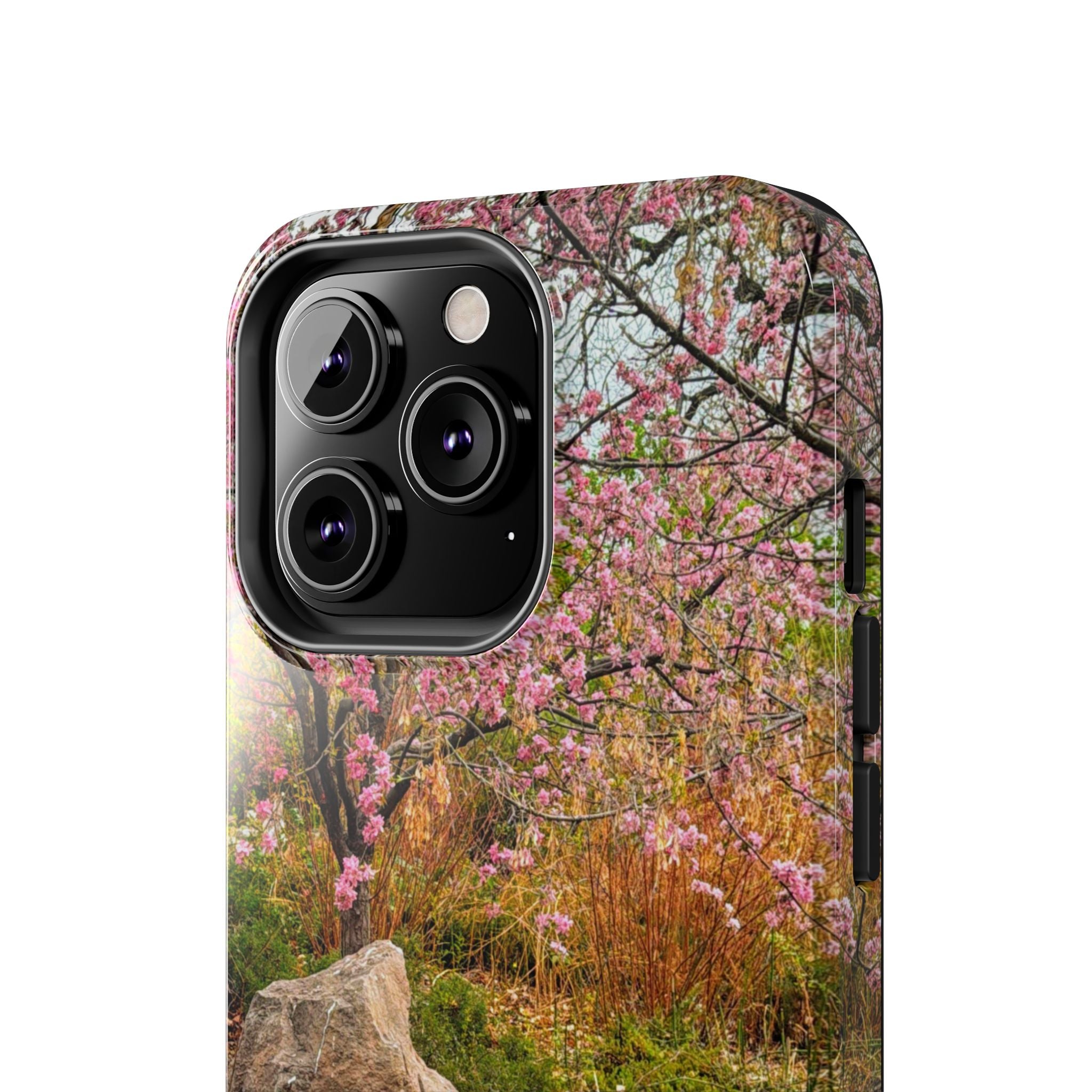 Cherry Blossom Tough Phone Cases - Nature Lover Gift, Floral Phone Accessories, Spring Decor, Custom Cases, Outdoor Adventure