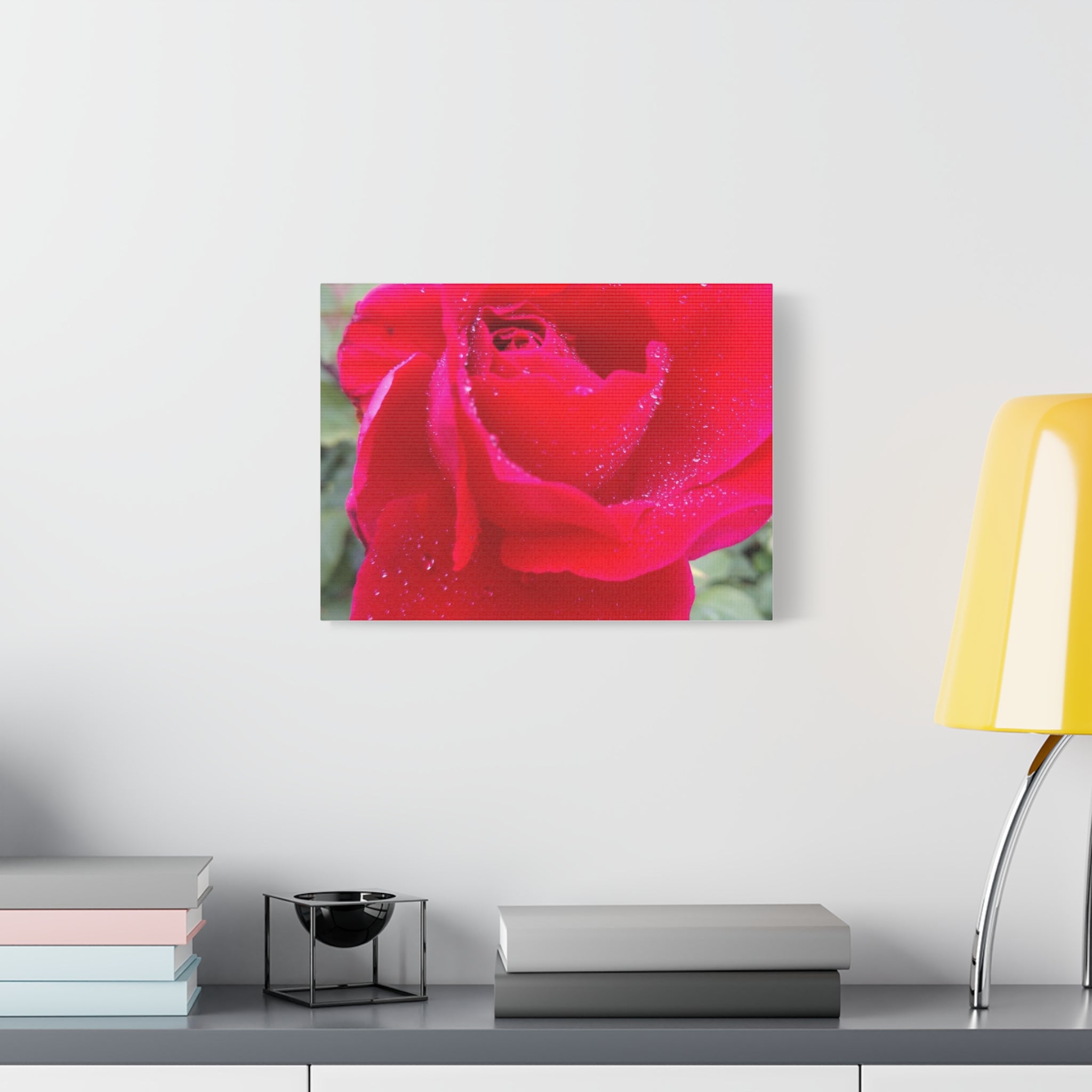 Stunning Floral Canvas Print, Home Decor, Wall Art, Gift for Flower Lovers, Red Rose Art, Mother's Day Gift