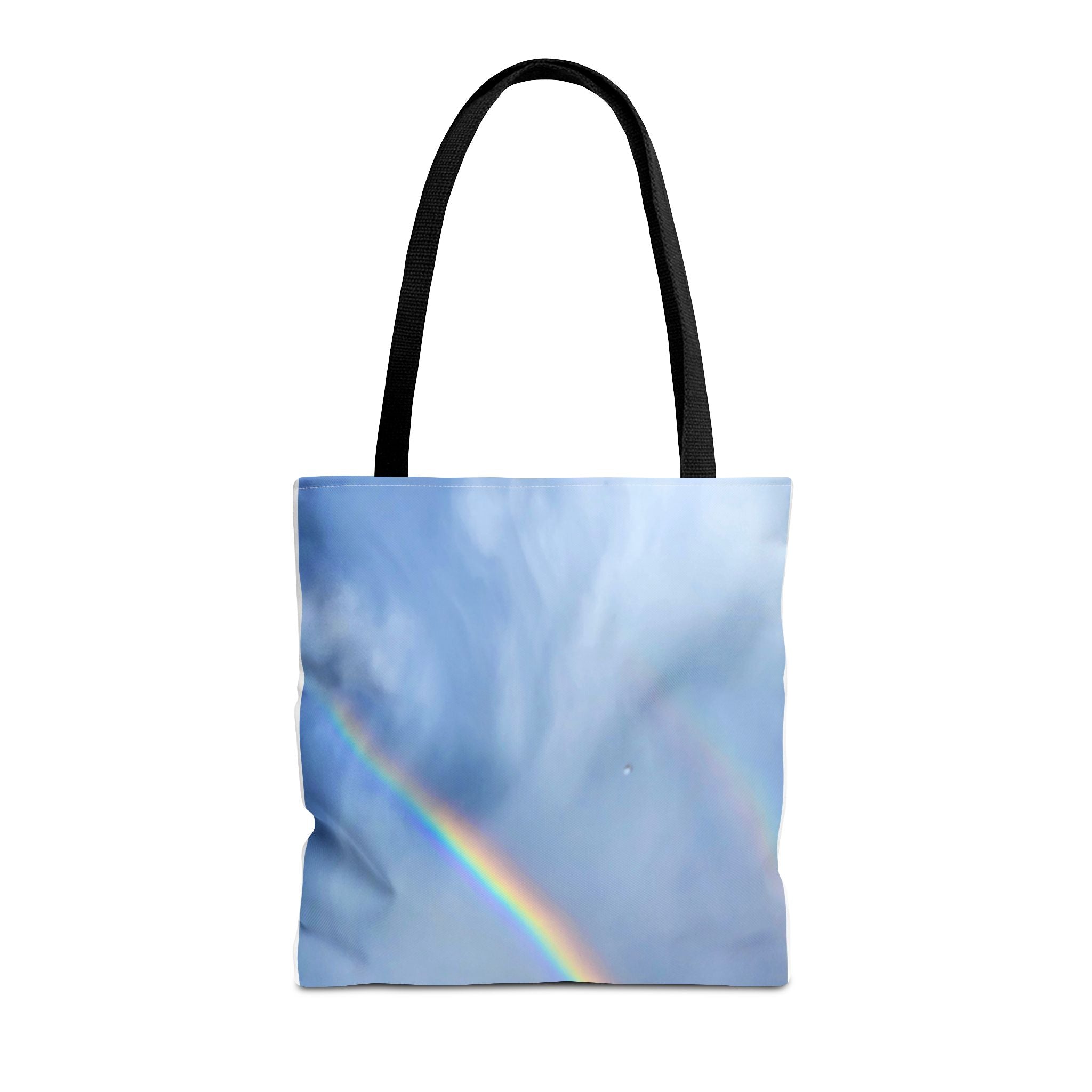 Rainbow Sky Tote Bag, Colorful Beach Bag, Reusable Shopping Tote, Summer Travel Accessory, Perfect Gift for Nature Lovers