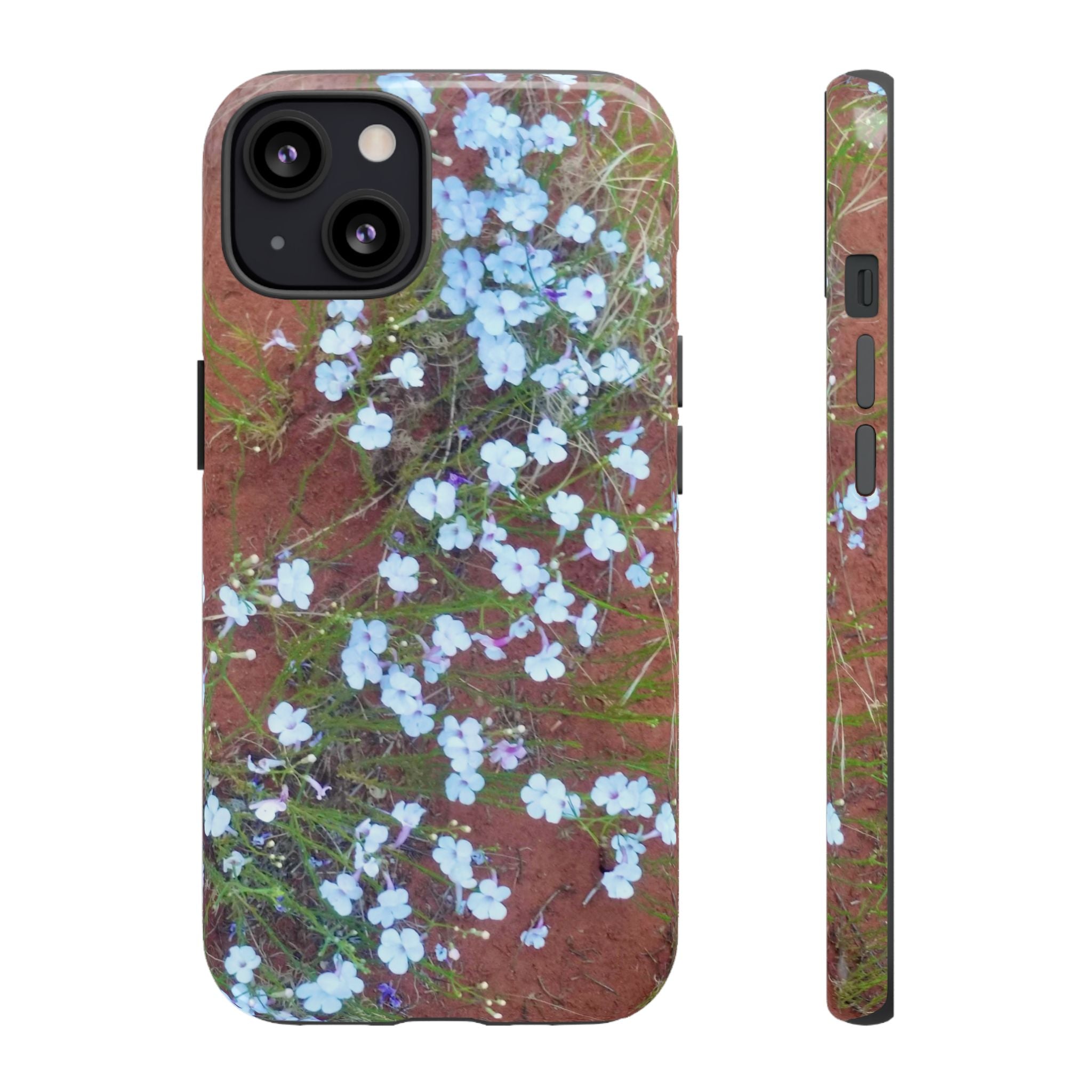 Floral Phone Case - Rustic Floral Design, Tough Cases, Gift for Her, Nature Lover, Spring Decor, Cute Phone Accessory
