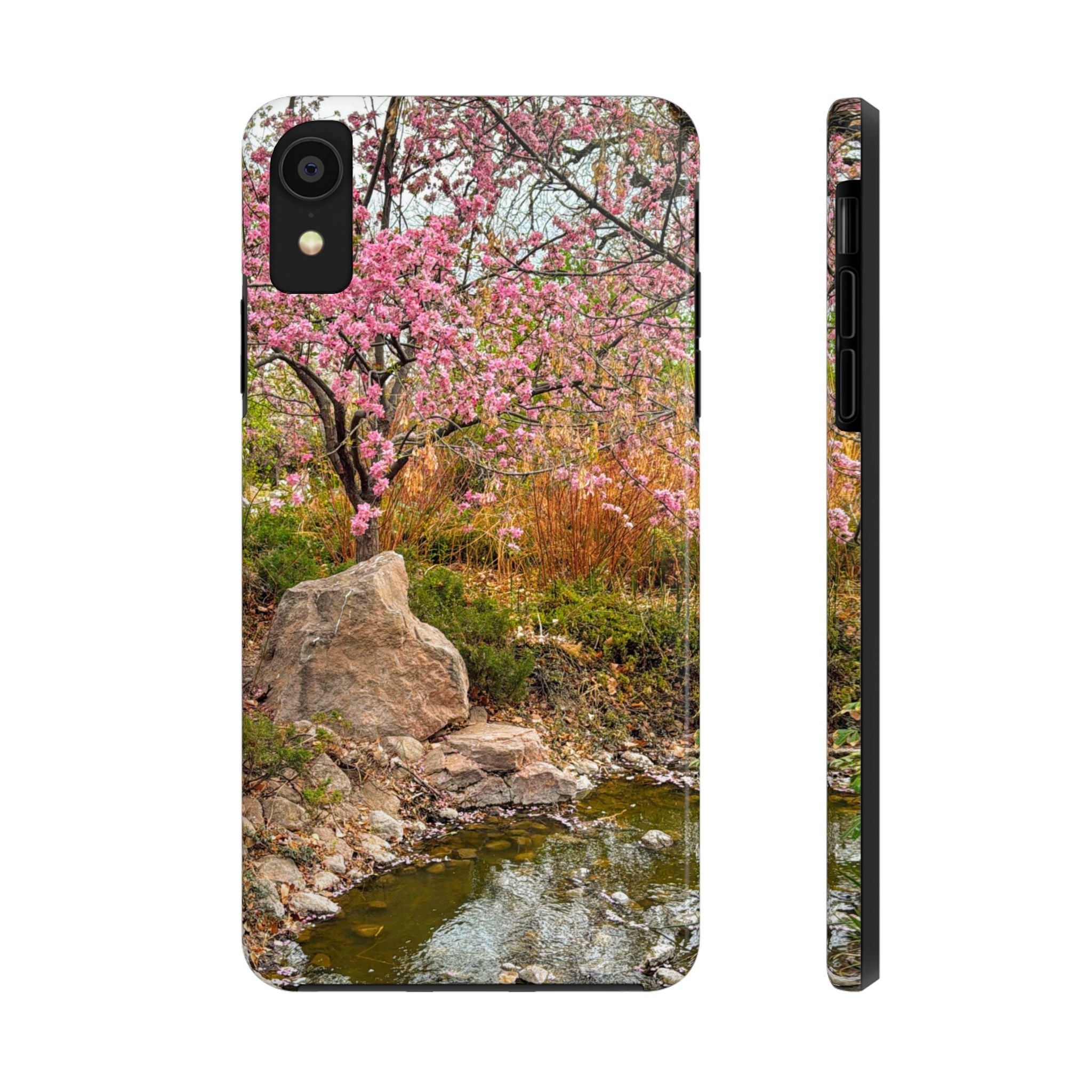 Cherry Blossom Tough Phone Cases - Nature Lover Gift, Floral Phone Accessories, Spring Decor, Custom Cases, Outdoor Adventure