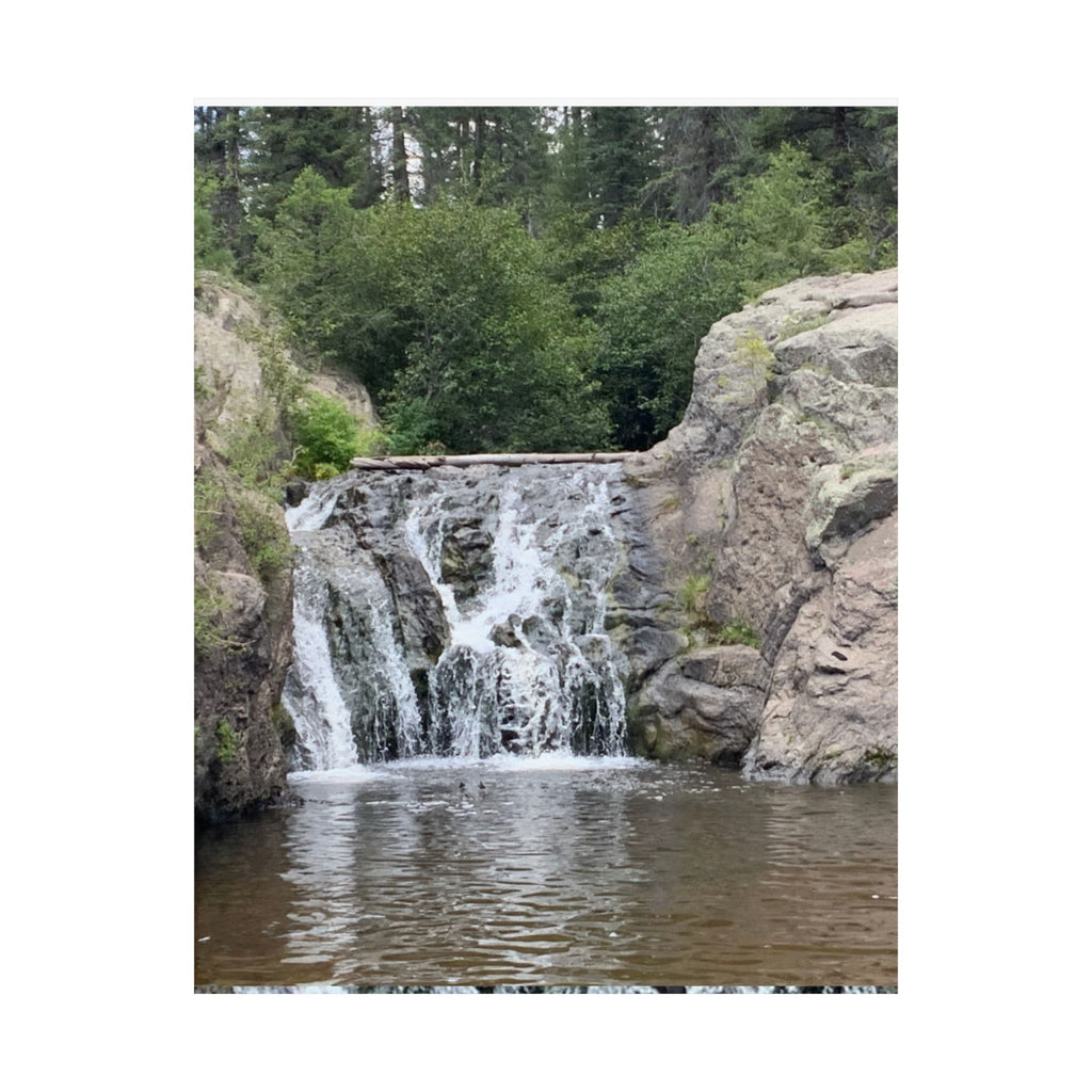 Serene Nature Posters, Home Decor Wall Art, Gift for Nature Lovers, Tranquil Landscape Prints, Waterfall Artwork