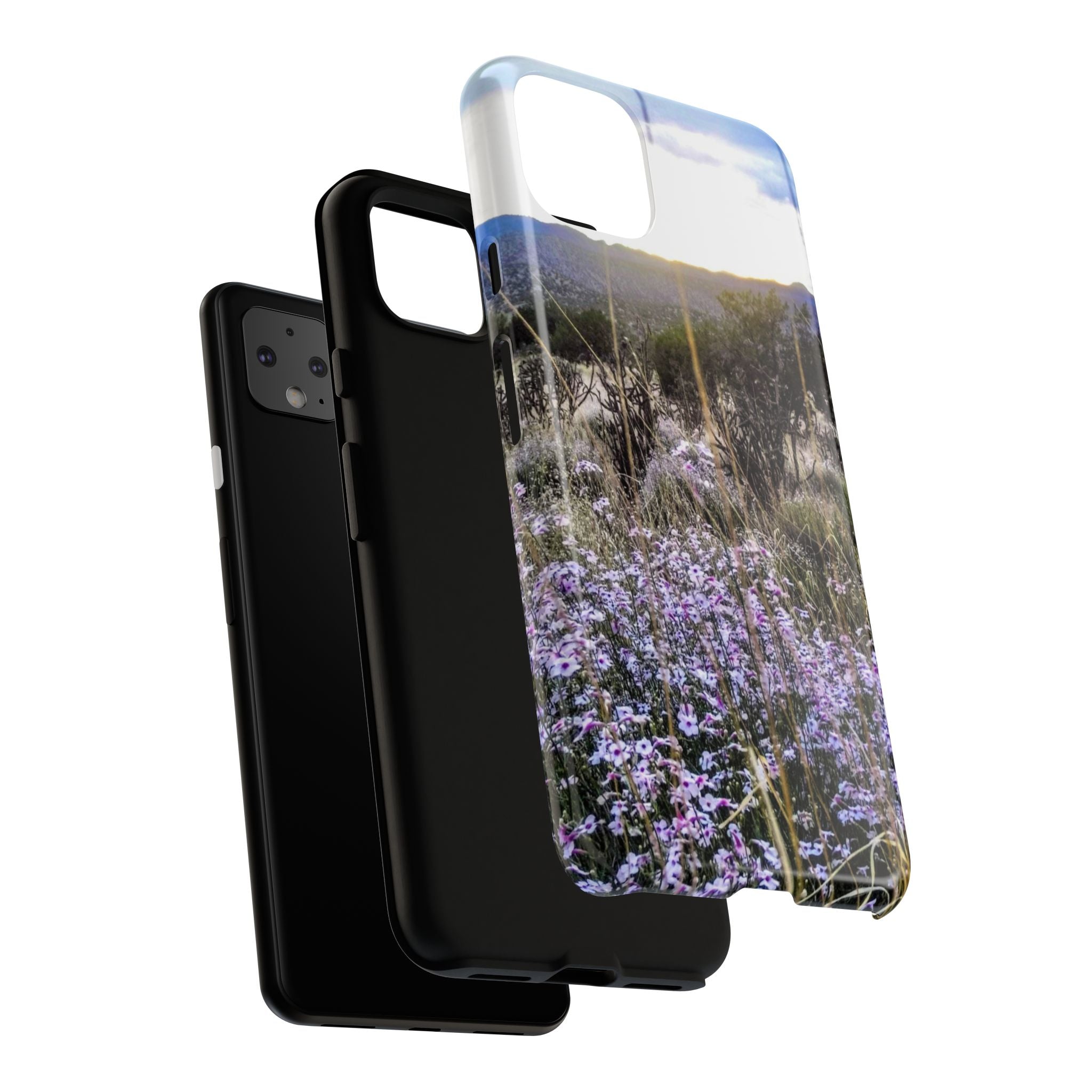 Floral Phone Case, Tough Phone Cover for Outdoor Lovers, Nature-Inspired Accessories, Gift for Photography Enthusiasts, Protective [...]