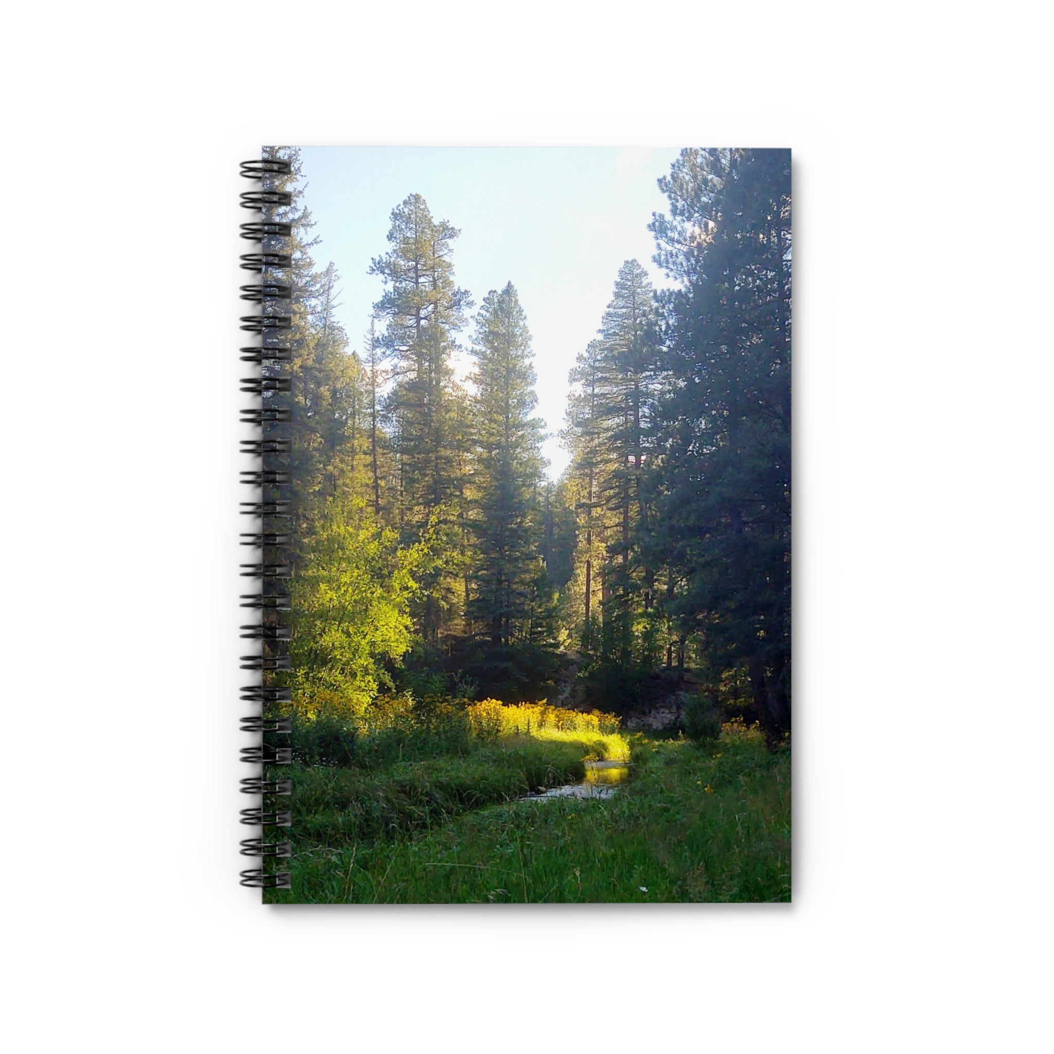 Nature-Inspired Spiral Notebook - Perfect for Journaling, Note-Taking, Gifts, or Planning, Wilderness Scene Cover