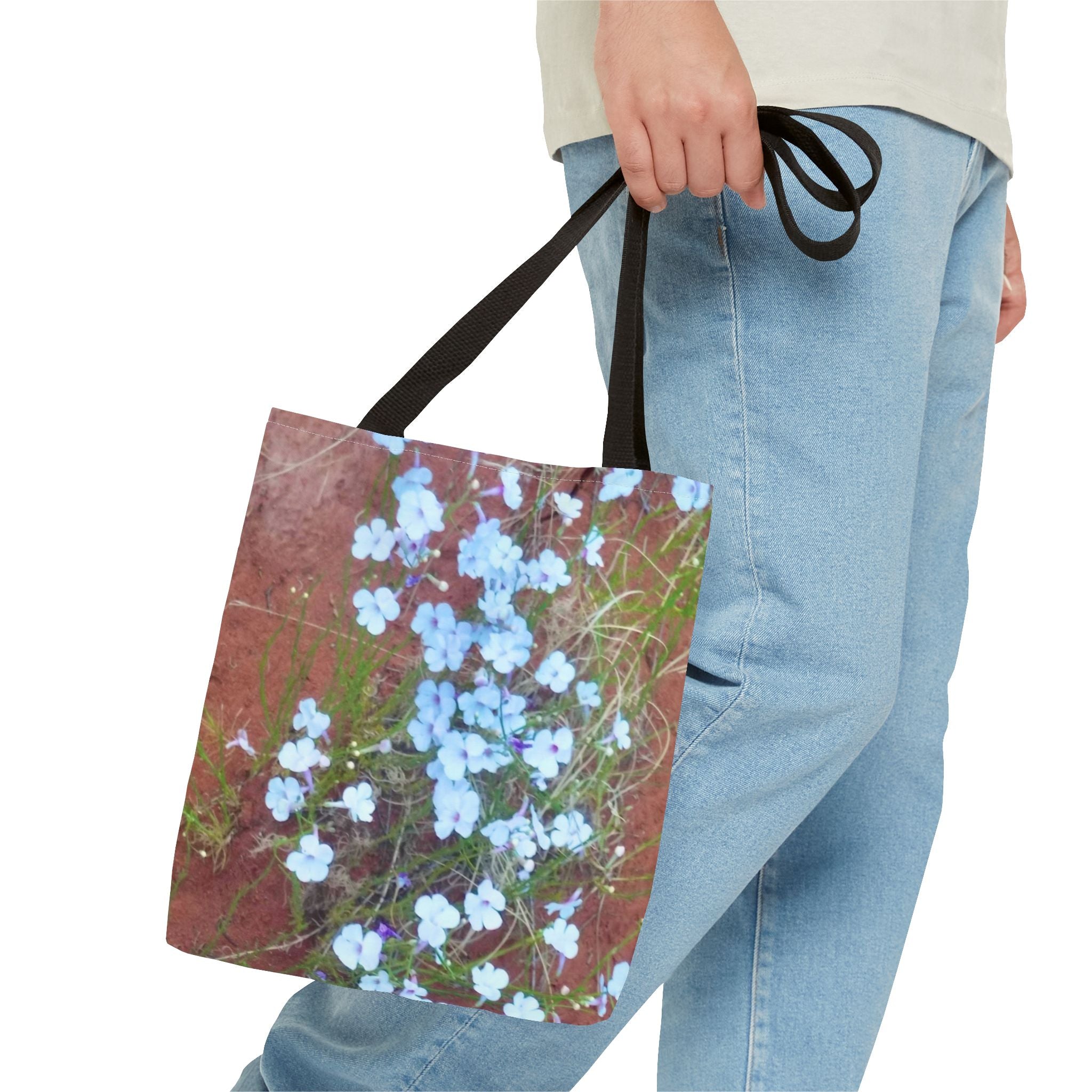 Floral Tote Bag - Boho Chic, Everyday Use, Eco-Friendly Shopping, Gift for Her, Travel Accessory