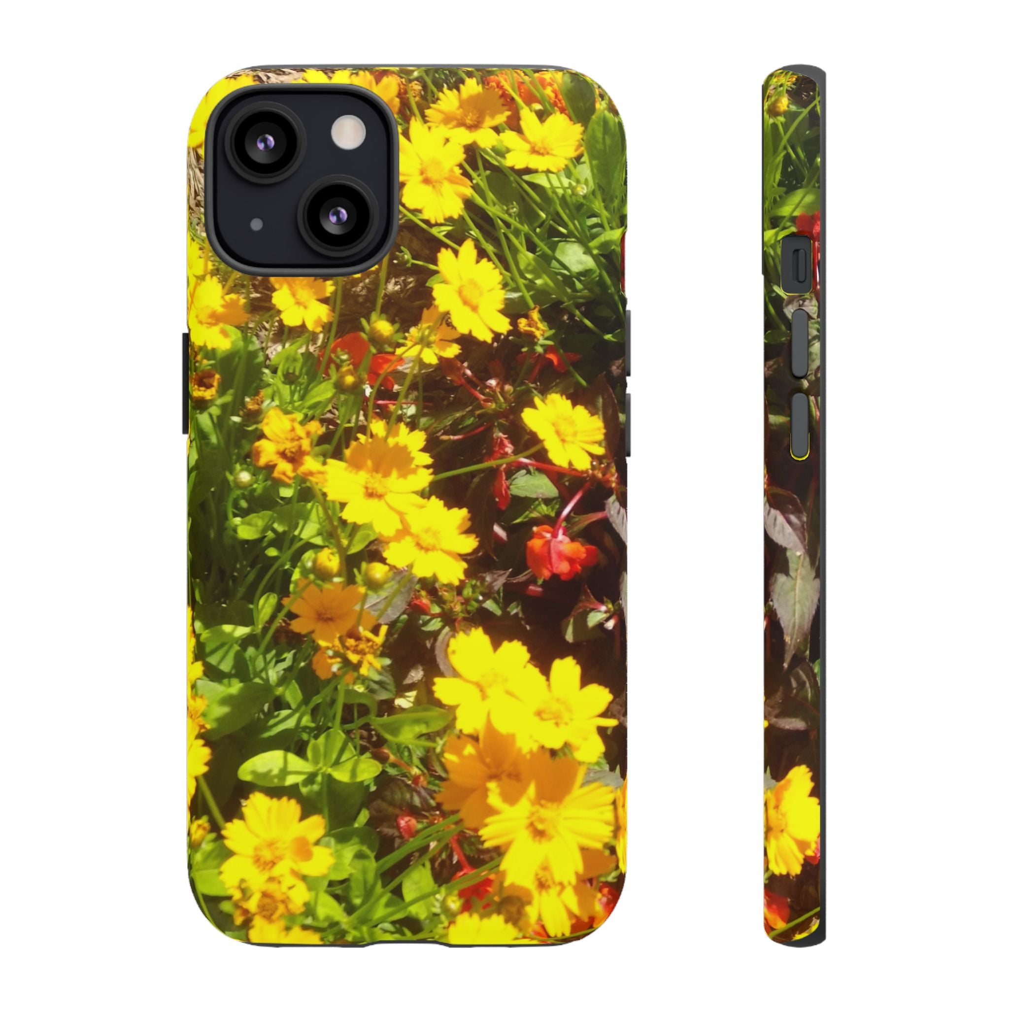 Floral Phone Case - Tough Cases with Vibrant Yellow Flowers, Protective Floral Cover, Spring Decor, Gift Idea for Nature Lovers, [...]