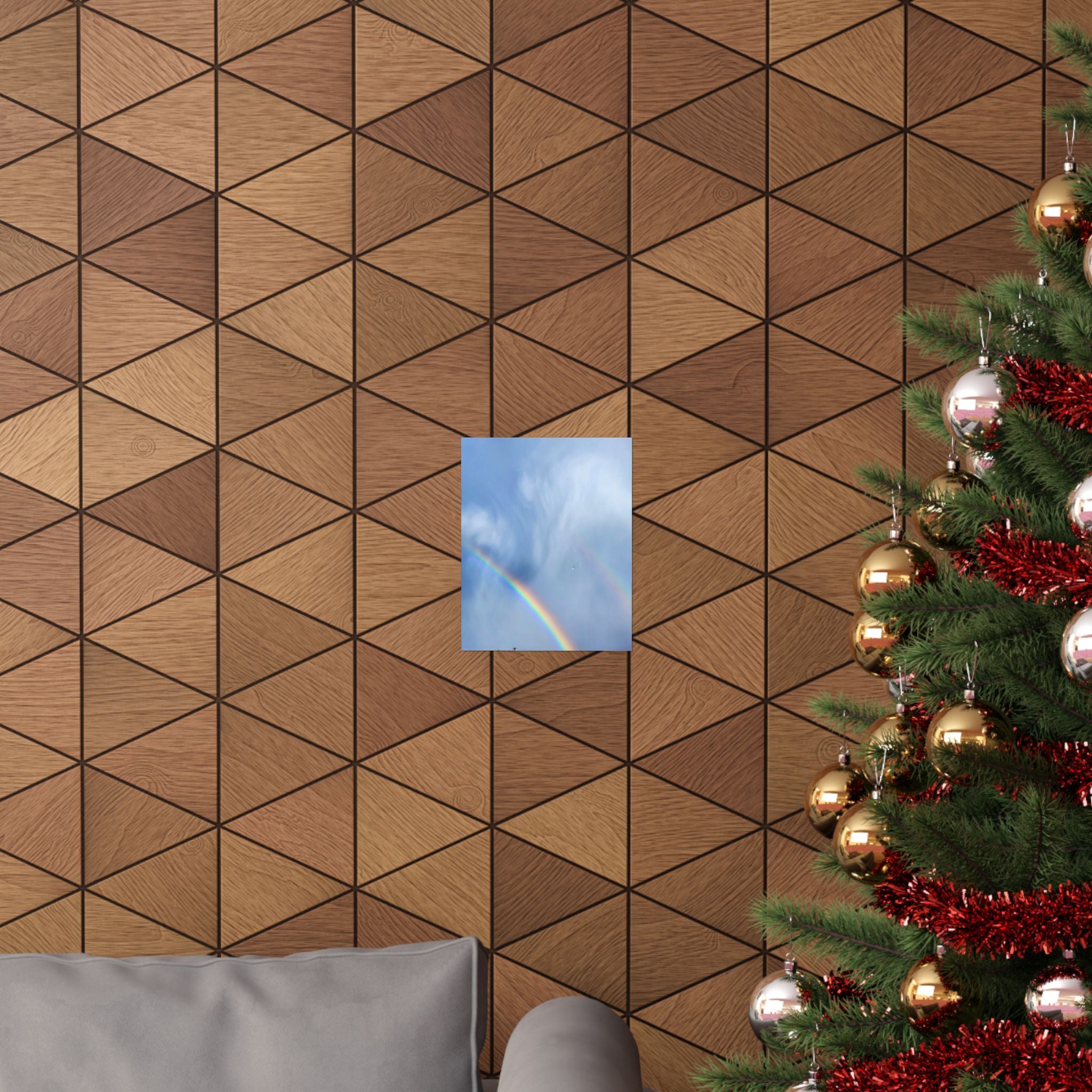 Rainbow Matte Vertical Poster - Colorful Wall Decor for Home, Office, Aesthetic Gift for Art Lovers, Birthday & Housewarming Decoration