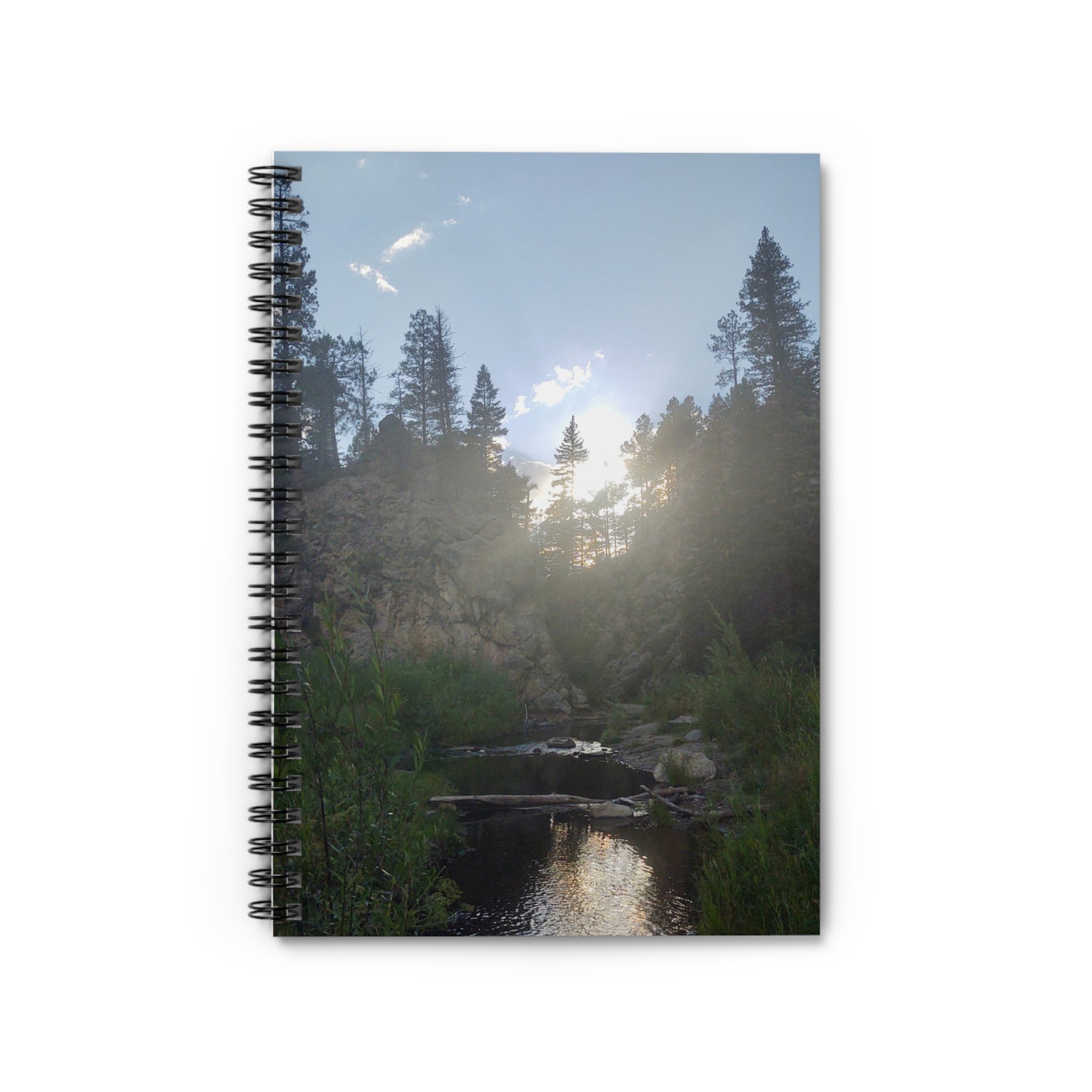 Nature-Inspired Spiral Notebook - Ruled Line, Perfect for Journaling, Eco-Friendly Writing, Nature Lovers Gift, Sketchbook, Travel Diary