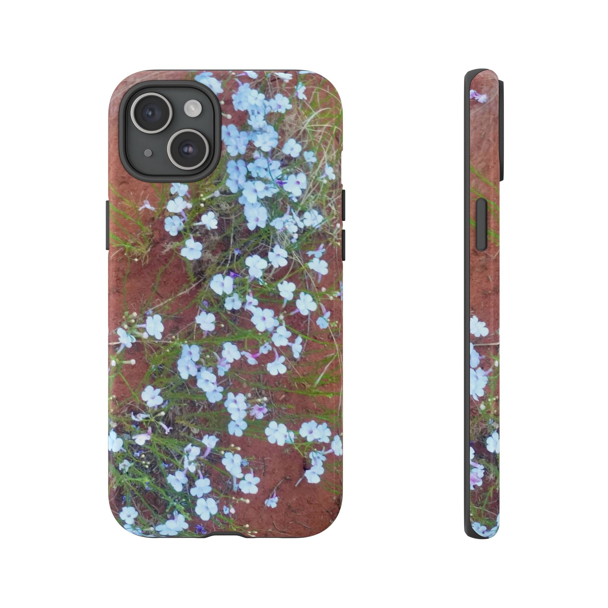 Floral Phone Case - Rustic Floral Design, Tough Cases, Gift for Her, Nature Lover, Spring Decor, Cute Phone Accessory