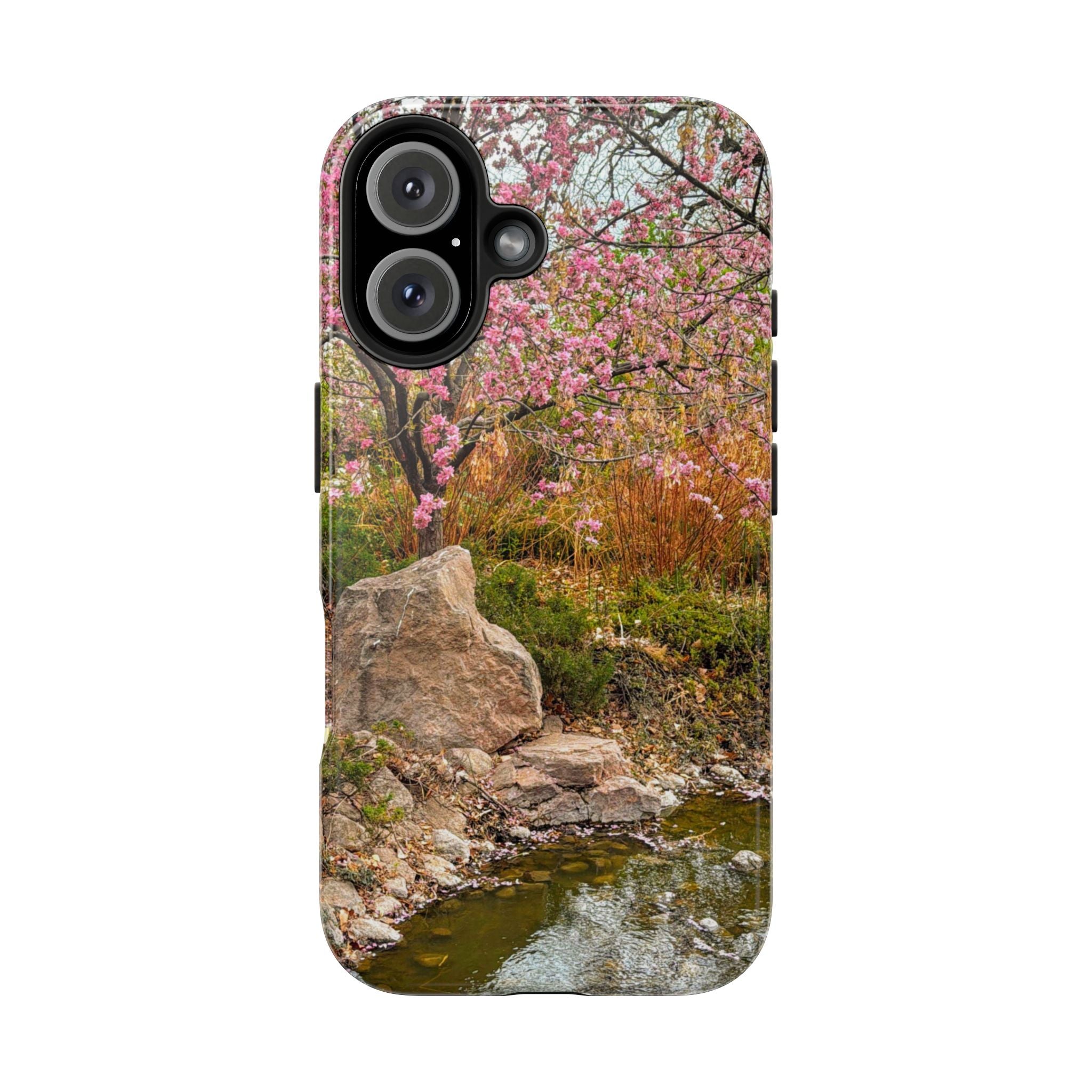 Cherry Blossom Tough Phone Cases - Nature Lover Gift, Floral Phone Accessories, Spring Decor, Custom Cases, Outdoor Adventure