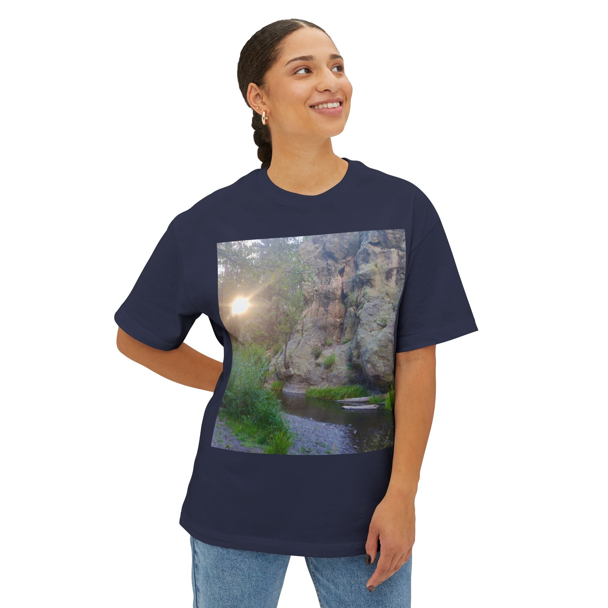 Nature-Inspired Oversized Tee | Relaxed Fit Graphic Shirt | Perfect for Outdoor Lovers, Casual Style, Eco-Friendly Fashion, Gift Idea, [...]