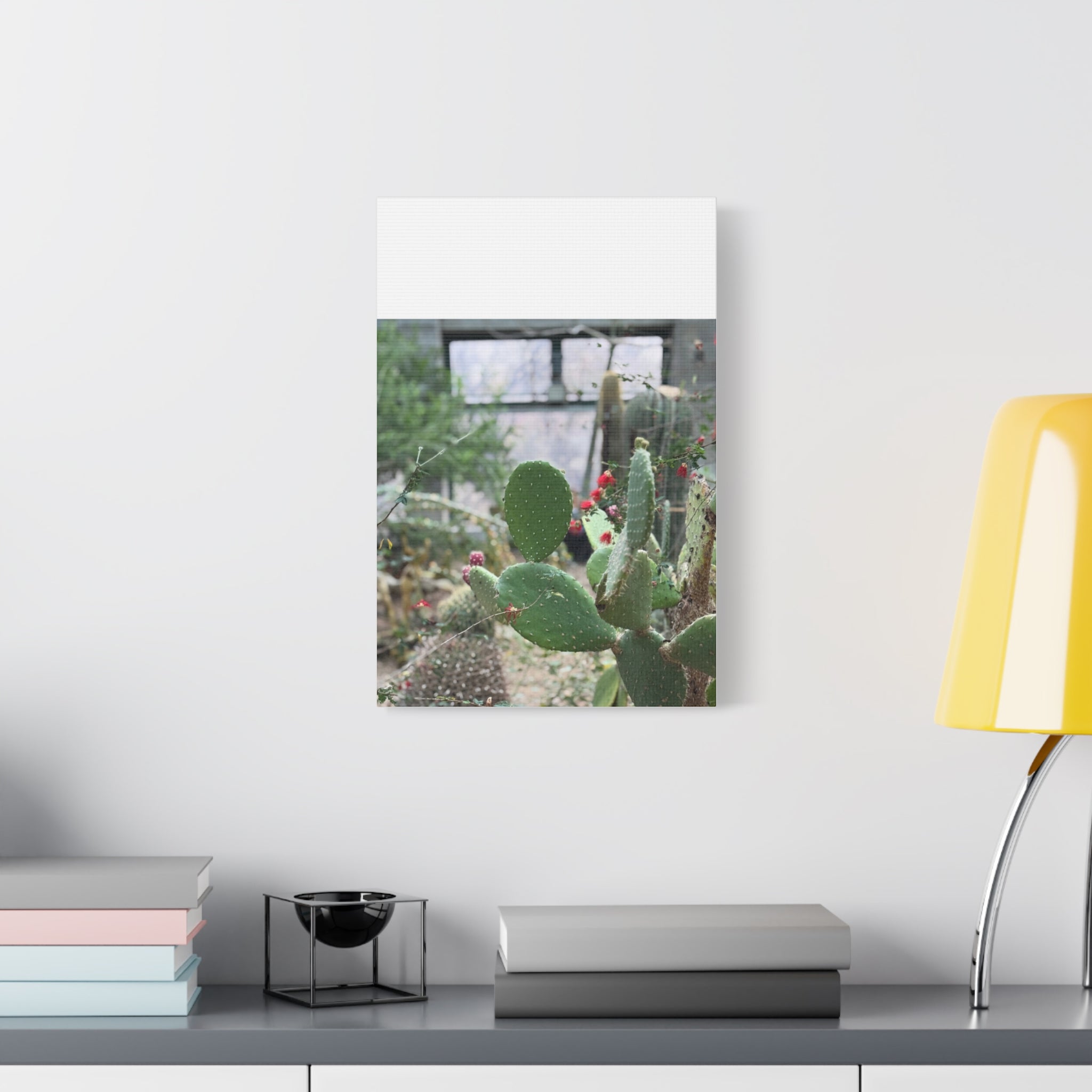 Cactus Matte Canvas Wall Art, Nature Decor, Southwestern Room Design, Green Plant Prints, Home and Office Wall Decor