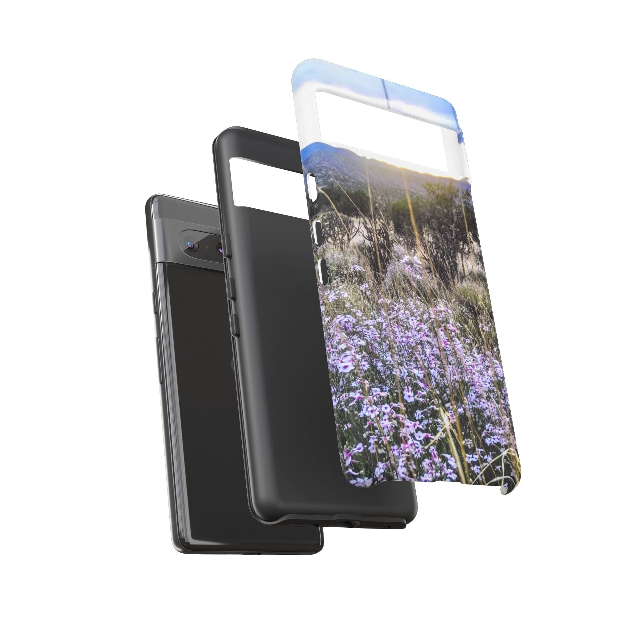 Floral Phone Case, Tough Phone Cover for Outdoor Lovers, Nature-Inspired Accessories, Gift for Photography Enthusiasts, Protective [...]