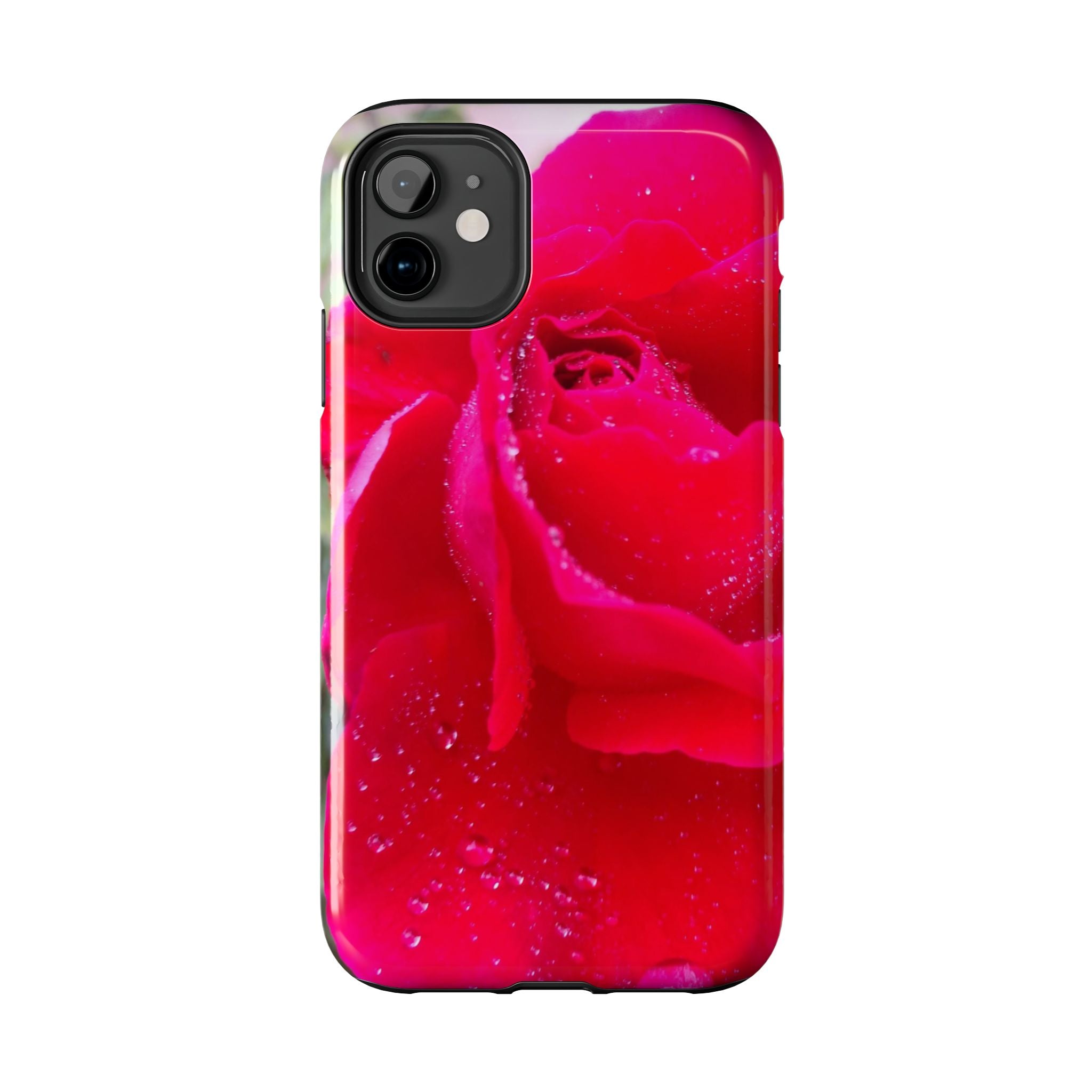 Flower Print Tough Phone Cases, Floral iPhone Case, Durable Mobile Covers, Unique Gift for Her, Birthday Present, Rose Design
