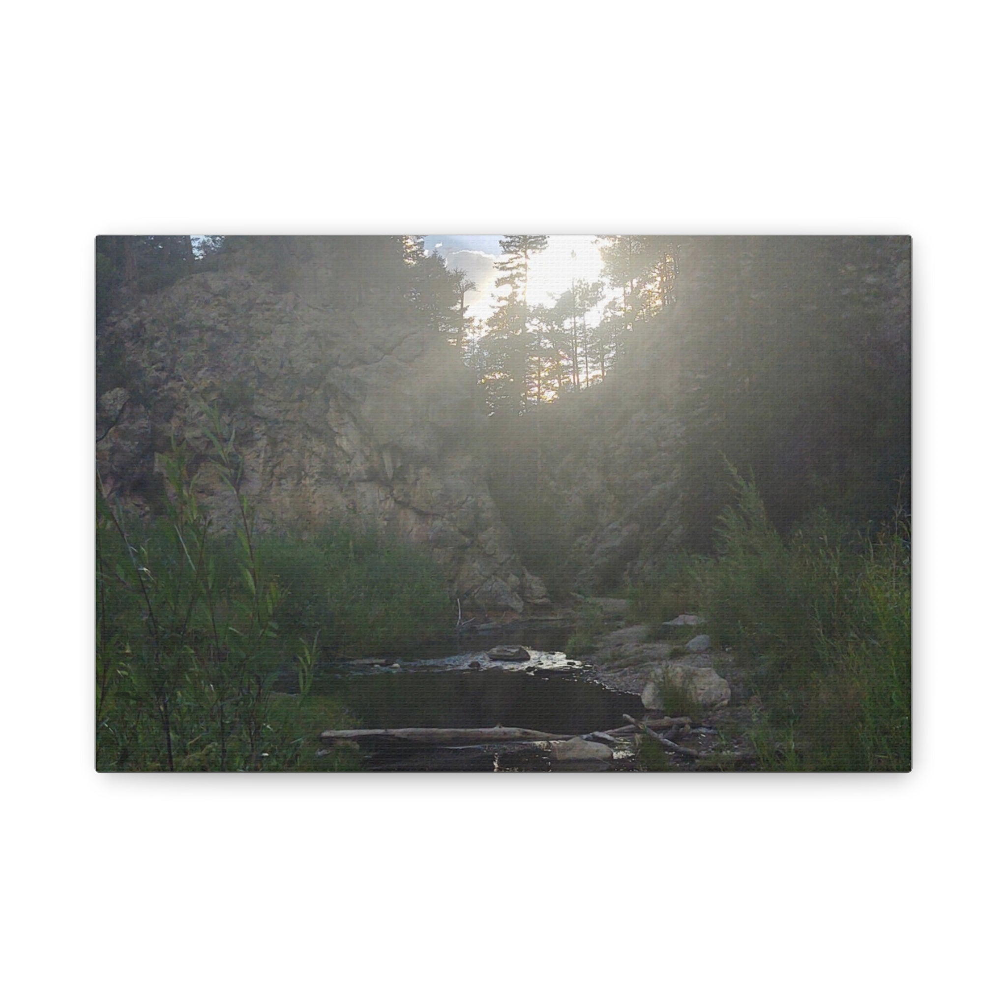 Nature Wall Art Canvas Print for Home Decor, Serene Landscape Artwork, Office Decor, Gift for Nature Lovers, Outdoor Photography