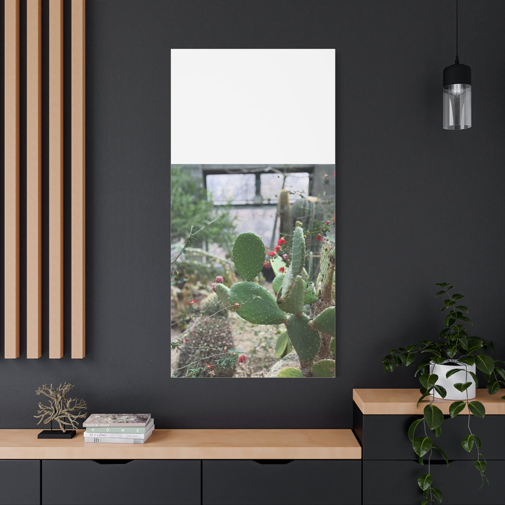 Cactus Matte Canvas Wall Art, Nature Decor, Southwestern Room Design, Green Plant Prints, Home and Office Wall Decor