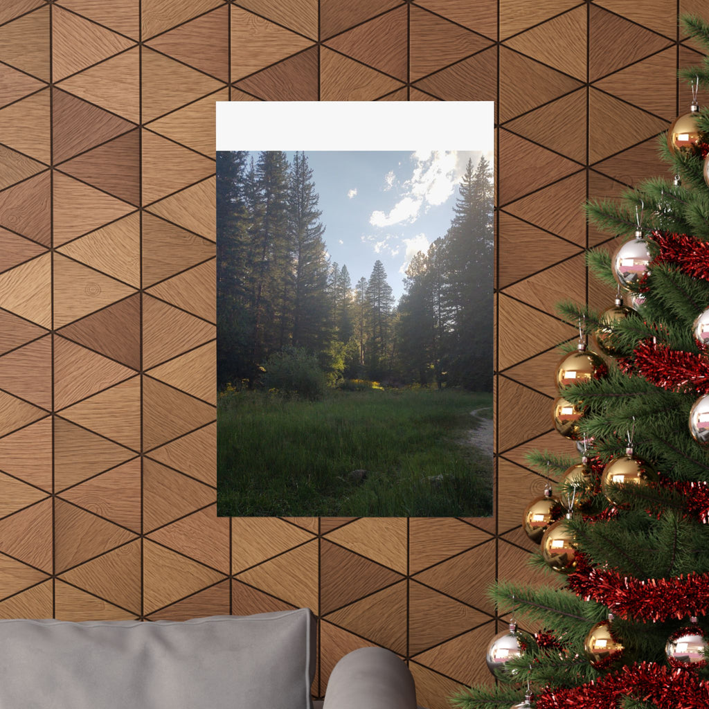 Nature-Inspired Matte Vertical Posters, Forest Art Decor, Home Wall Art, Outdoor Lover Gift, Tranquil Nature Prints