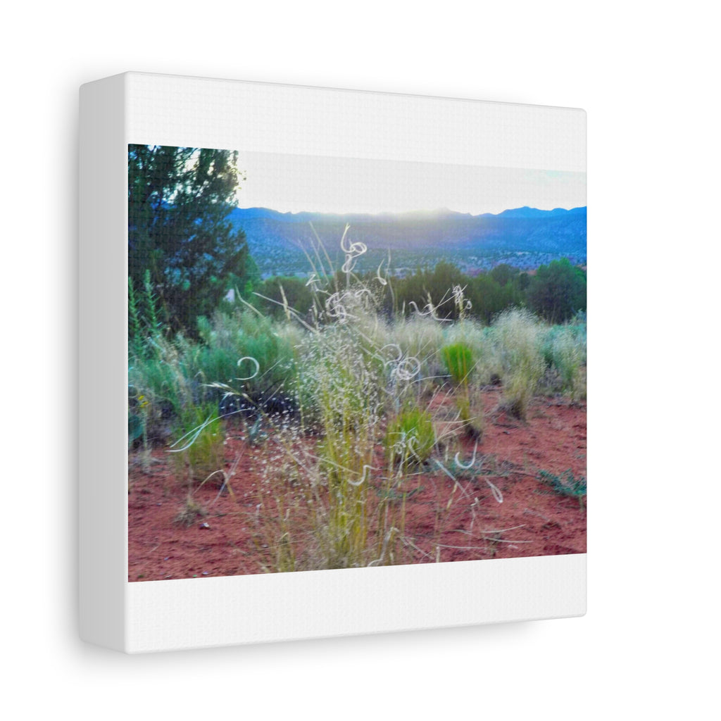Serene Desert Landscape Canvas Print, Nature Wall Art, Home Decor, Gift for Nature Lovers, Rustic Art for Living Room, Boho Decor