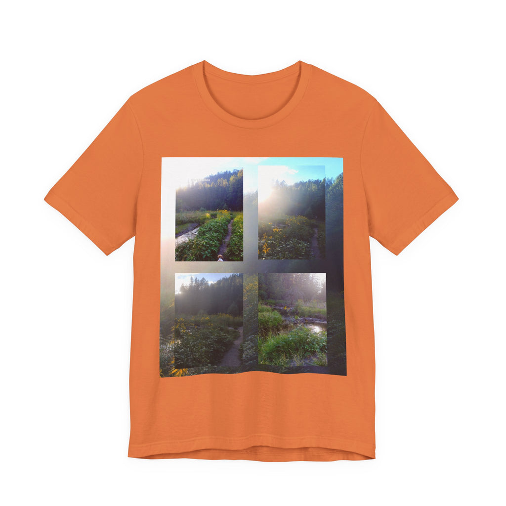 Nature-Inspired Unisex Tee, Eco-Friendly Shirt, Outdoor Lover Gift, Photography T-Shirt, Nature Vibes Clothing