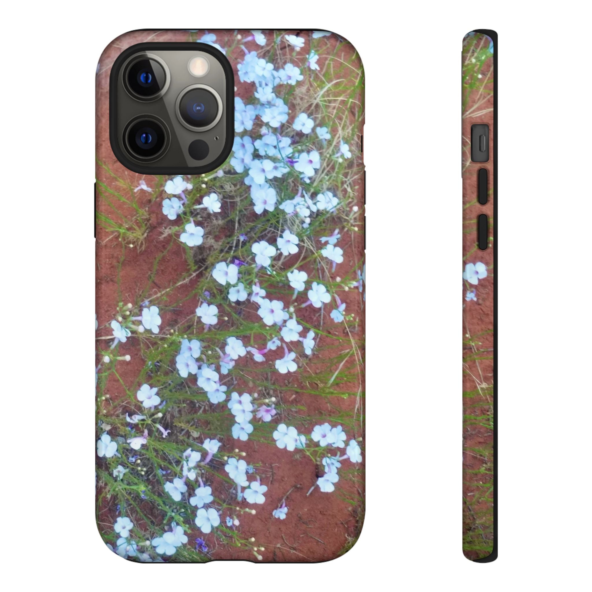 Floral Phone Case - Rustic Floral Design, Tough Cases, Gift for Her, Nature Lover, Spring Decor, Cute Phone Accessory