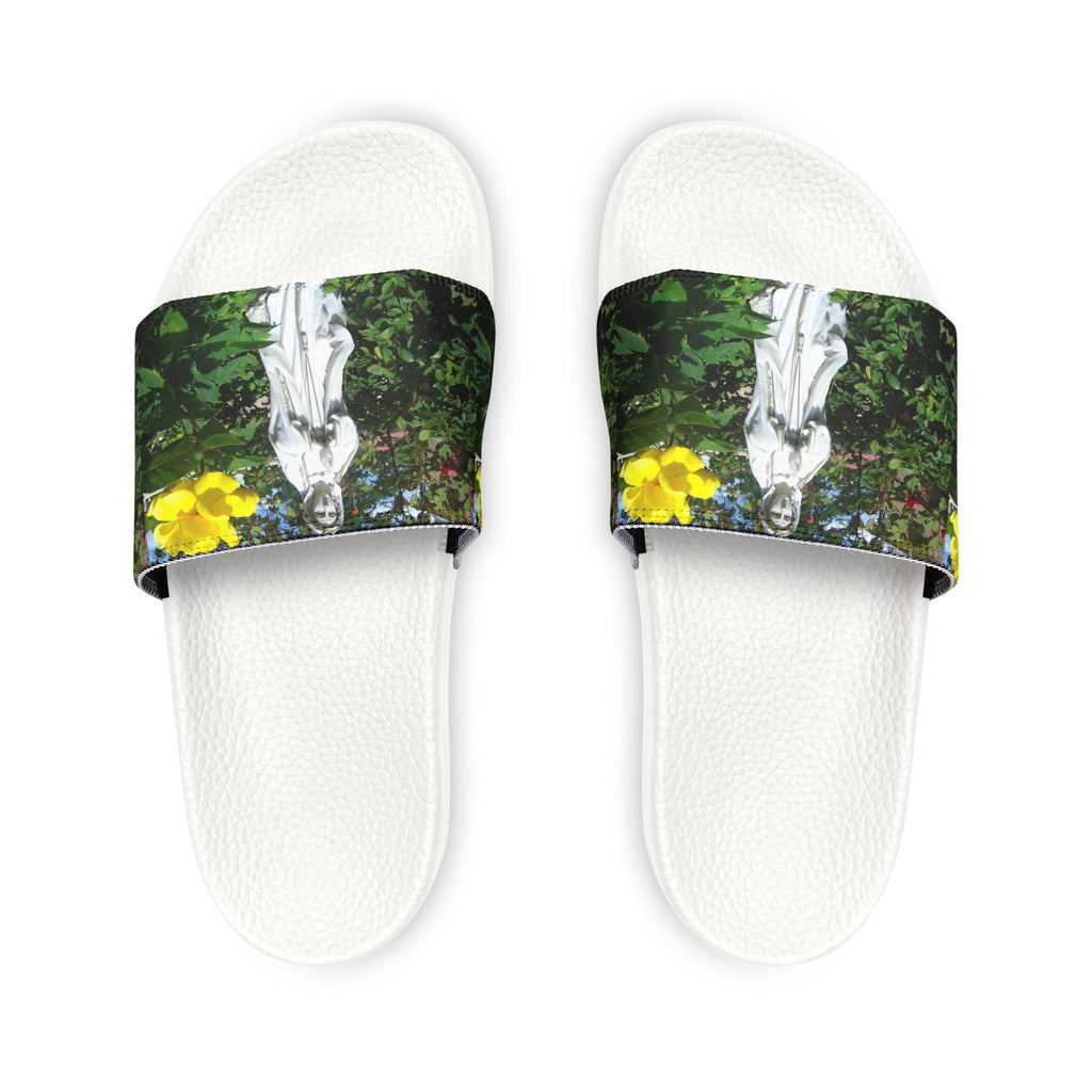 Women's Floral Removable-Strap Sandals | Summer Slide Sandals, Bohemian Footwear, Garden Party Shoes, Beach Sandals, Relaxed Style