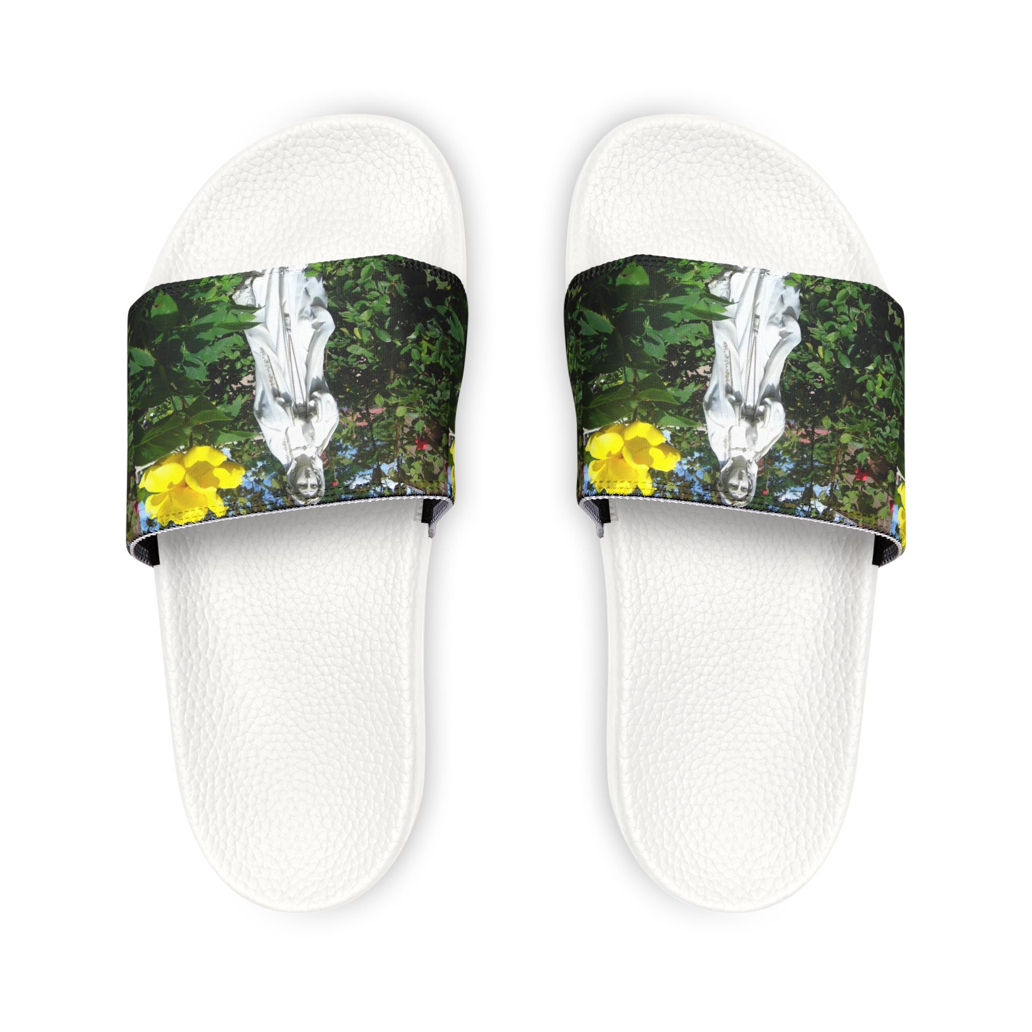 Women's Floral Removable-Strap Sandals | Summer Slide Sandals, Bohemian Footwear, Garden Party Shoes, Beach Sandals, Relaxed Style