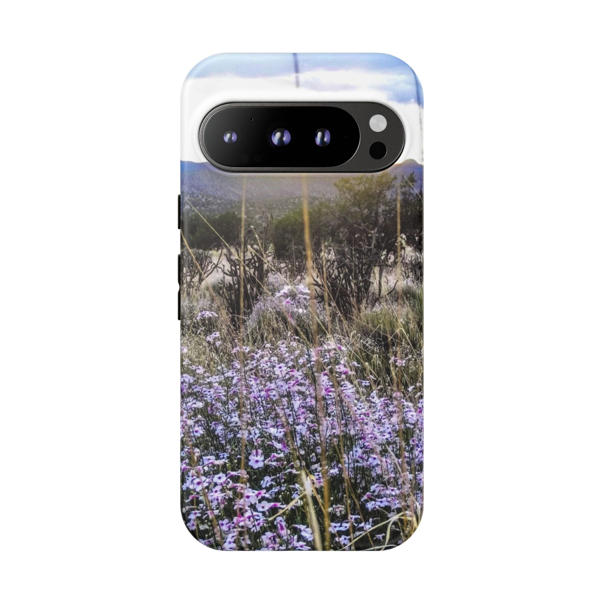 Floral Phone Case, Tough Phone Cover for Outdoor Lovers, Nature-Inspired Accessories, Gift for Photography Enthusiasts, Protective [...]