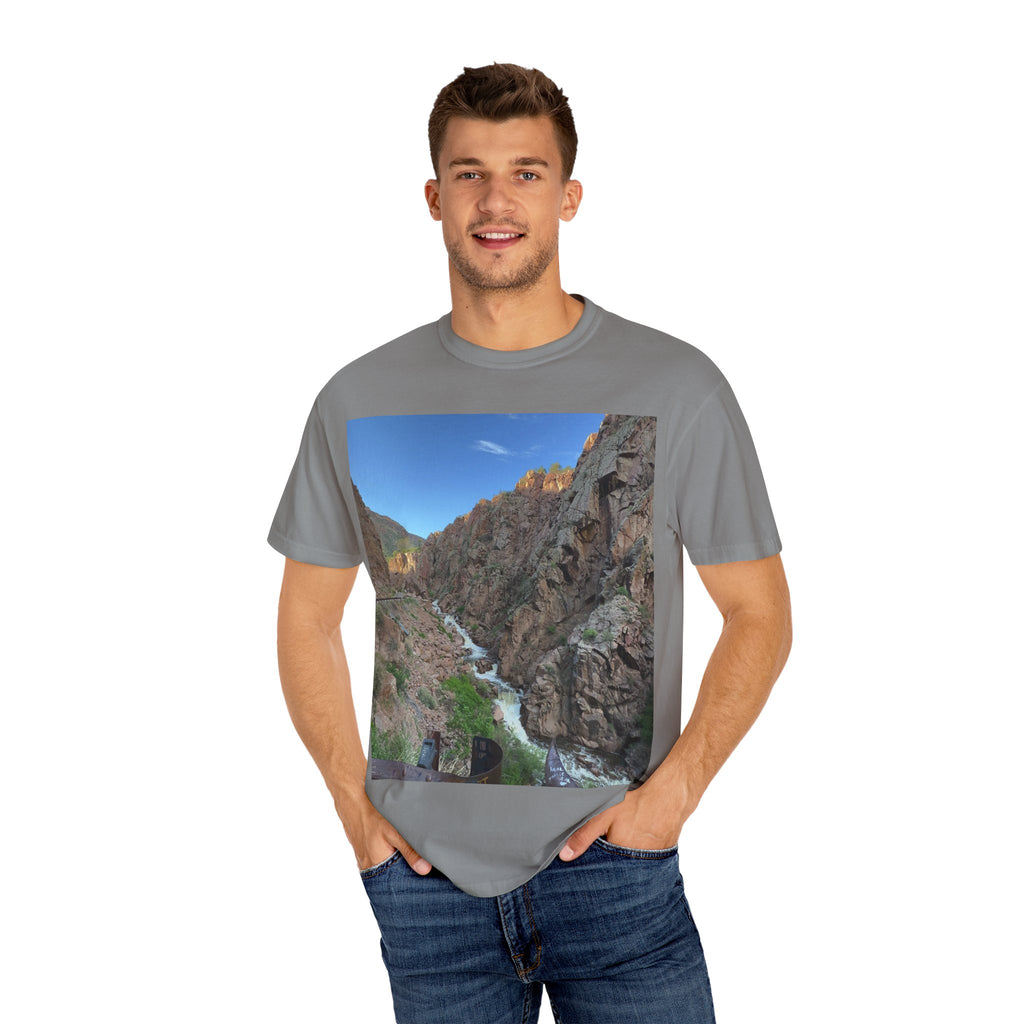 Nature Scene Unisex T-Shirt, Eco-Friendly Tee, Outdoorsy Apparel, Hiking Gift, Casual Wear, Adventure Clothing