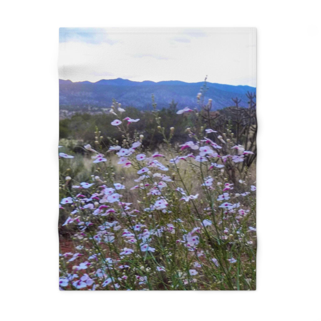 Floral Soft Fleece Baby Blanket, Nursery Decor, Baby Shower Gift, Lightweight and Cozy, Perfect for Newborns