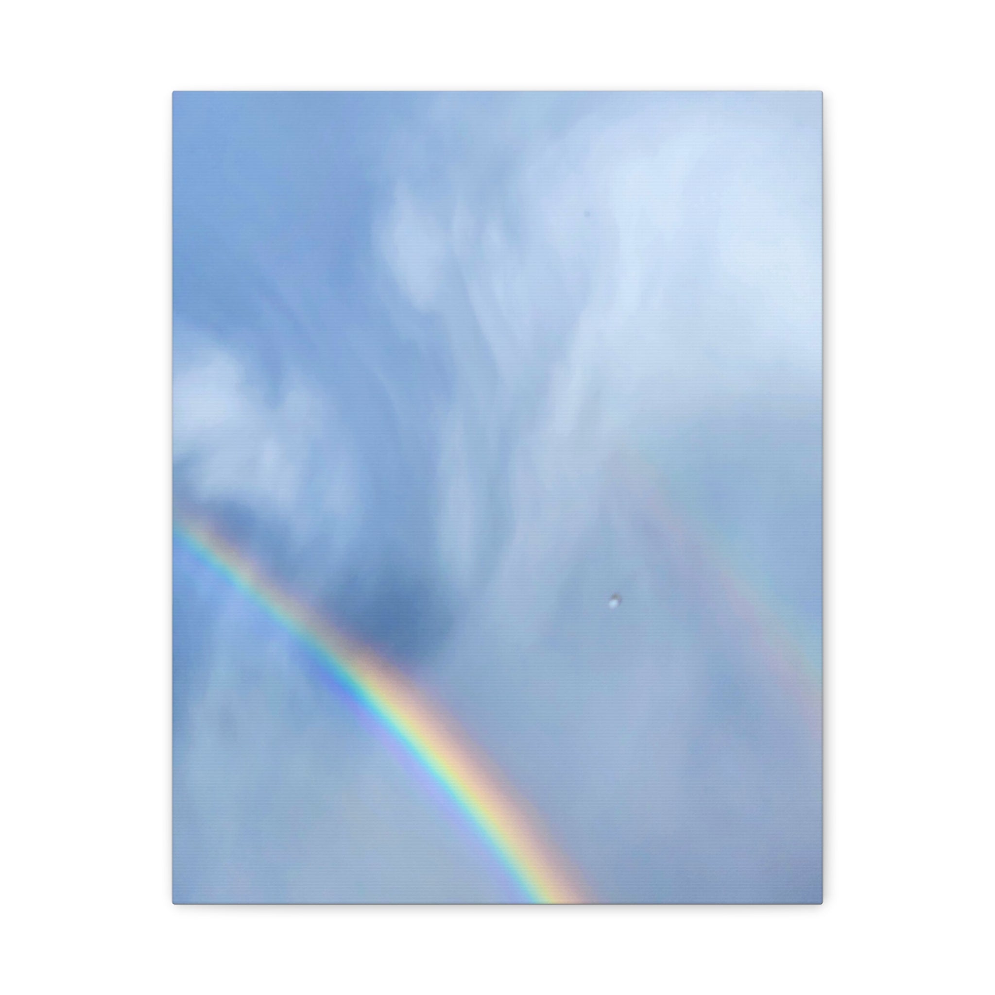 Rainbow Canvas Print, Colorful Wall Art, Home Decor, Nature Inspired Art, Gift for Her, Living Room Decoration