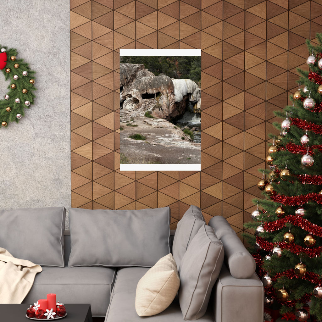 Nature-Inspired Matte Vertical Poster, Landscape Wall Art, Home Decor, Unique Gift, Rustic Vibe, Earthy Aesthetic