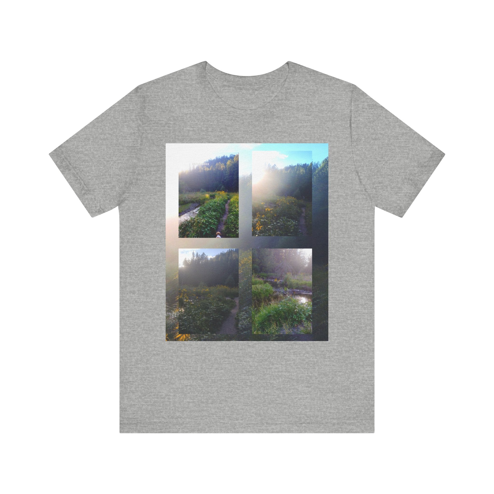 Nature-Inspired Unisex Tee, Eco-Friendly Shirt, Outdoor Lover Gift, Photography T-Shirt, Nature Vibes Clothing