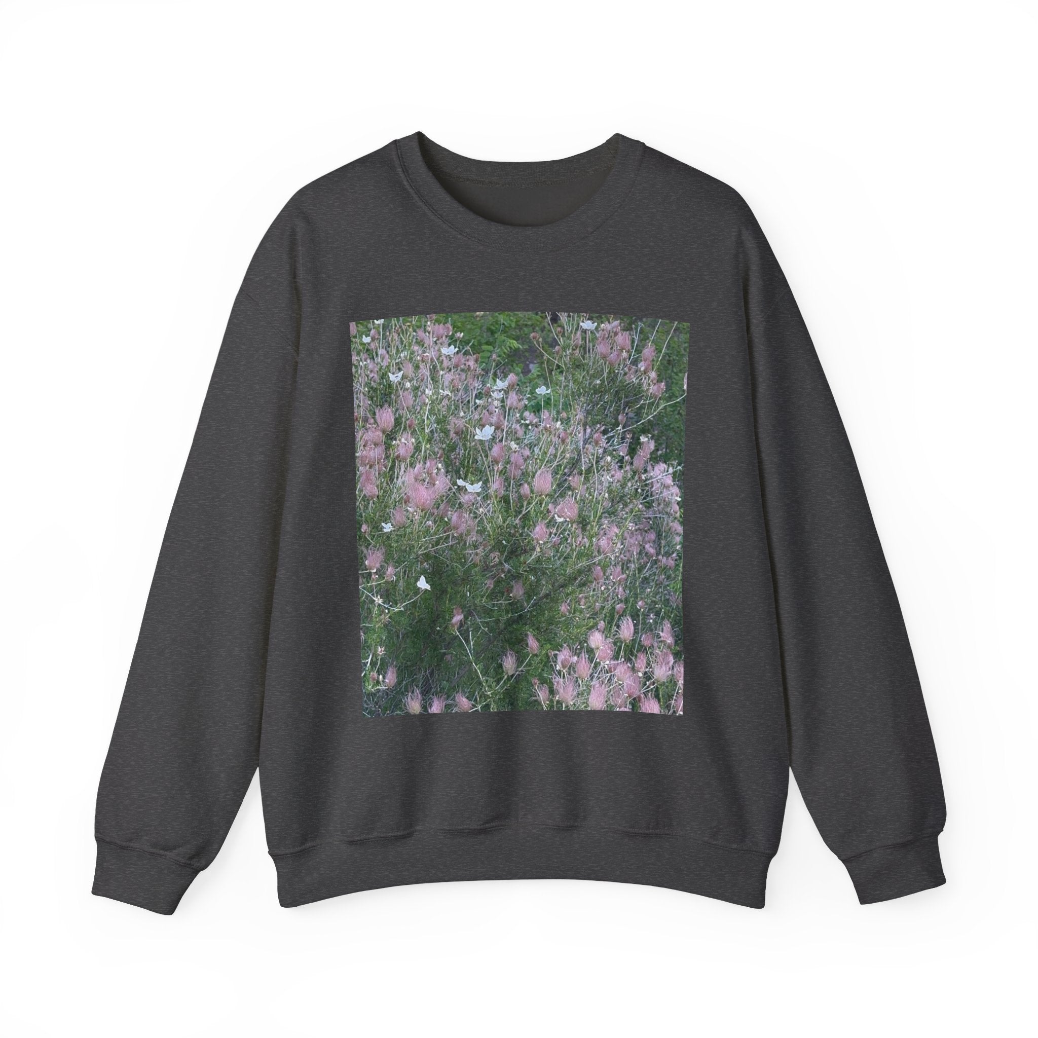 Floral Graphic Crewneck Sweatshirt | Cozy Unisex Apparel, Casual Wear, Plant Lover Gift, Spring Fashion, Everyday Comfort