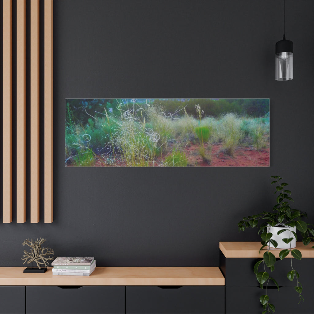 Stretched Canvas Art Print, Nature Wall Decor, Boho Home Decor, Rustic Landscape Art, Gift for Nature Lovers