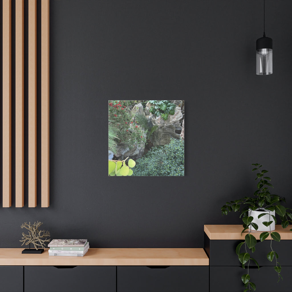 Canvas Wall Art, Tropical Garden Print, Home Decor, Botanical Artwork, Nature Lover Gift, Modern Interior Design
