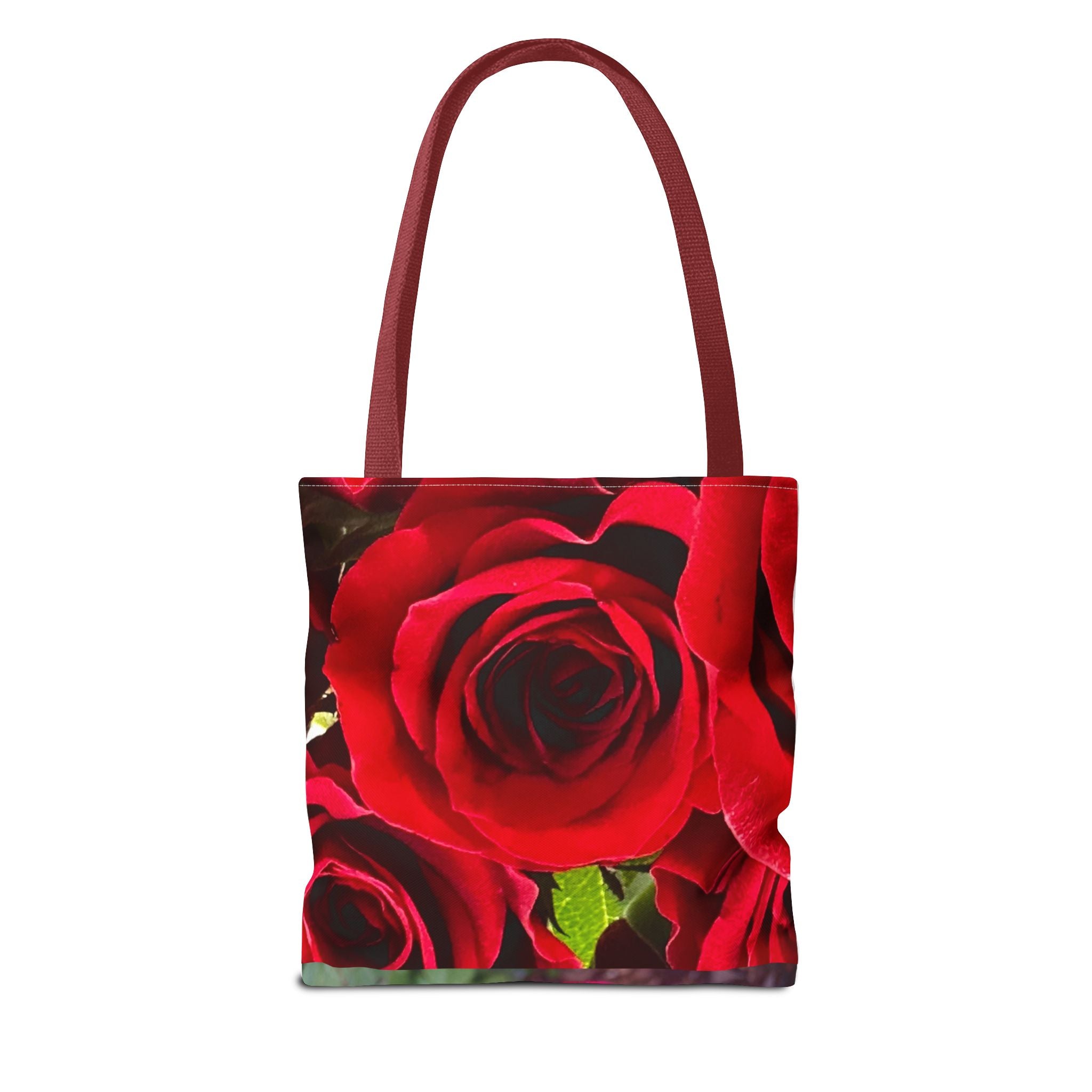 Vibrant Floral Tote Bag | Artistic Rose Design for Everyday Use, Eco-Friendly Shopping, Perfect Gift for Garden Lovers