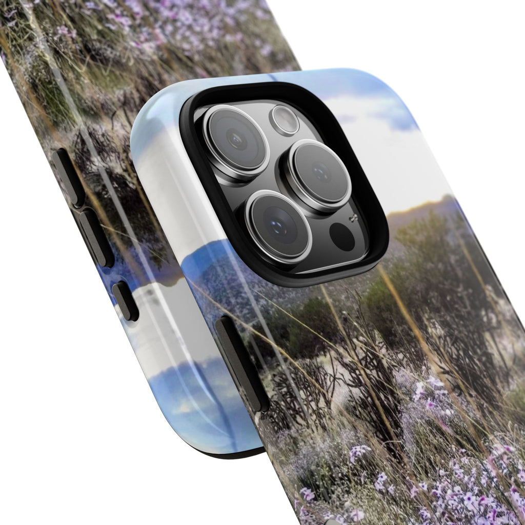 Floral Phone Case, Tough Phone Cover for Outdoor Lovers, Nature-Inspired Accessories, Gift for Photography Enthusiasts, Protective [...]