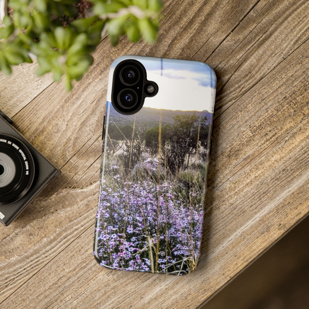 Floral Phone Case, Tough Phone Cover for Outdoor Lovers, Nature-Inspired Accessories, Gift for Photography Enthusiasts, Protective [...]