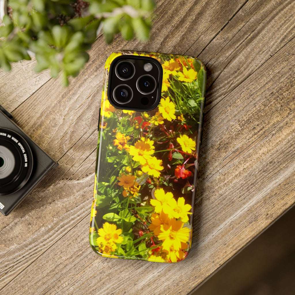 Floral Phone Case - Tough Cases with Vibrant Yellow Flowers, Protective Floral Cover, Spring Decor, Gift Idea for Nature Lovers, [...]
