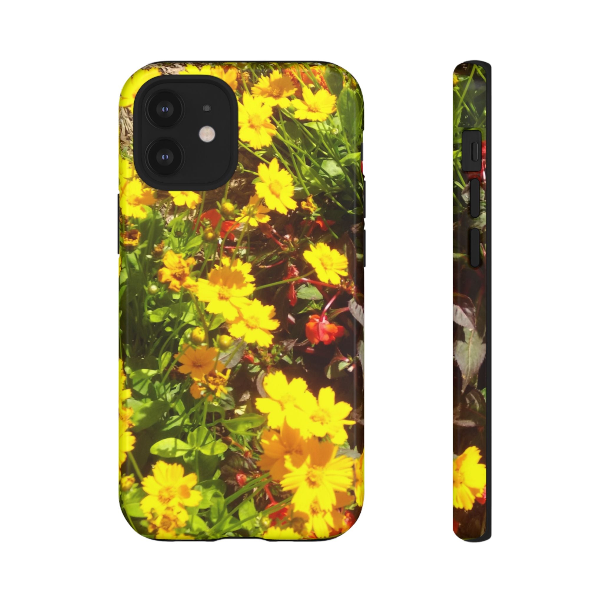 Floral Phone Case - Tough Cases with Vibrant Yellow Flowers, Protective Floral Cover, Spring Decor, Gift Idea for Nature Lovers, [...]