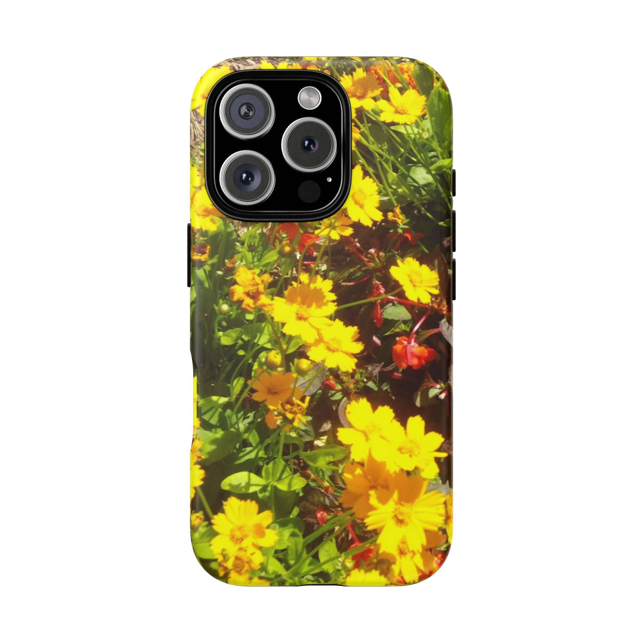 Floral Phone Case - Tough Cases with Vibrant Yellow Flowers, Protective Floral Cover, Spring Decor, Gift Idea for Nature Lovers, [...]