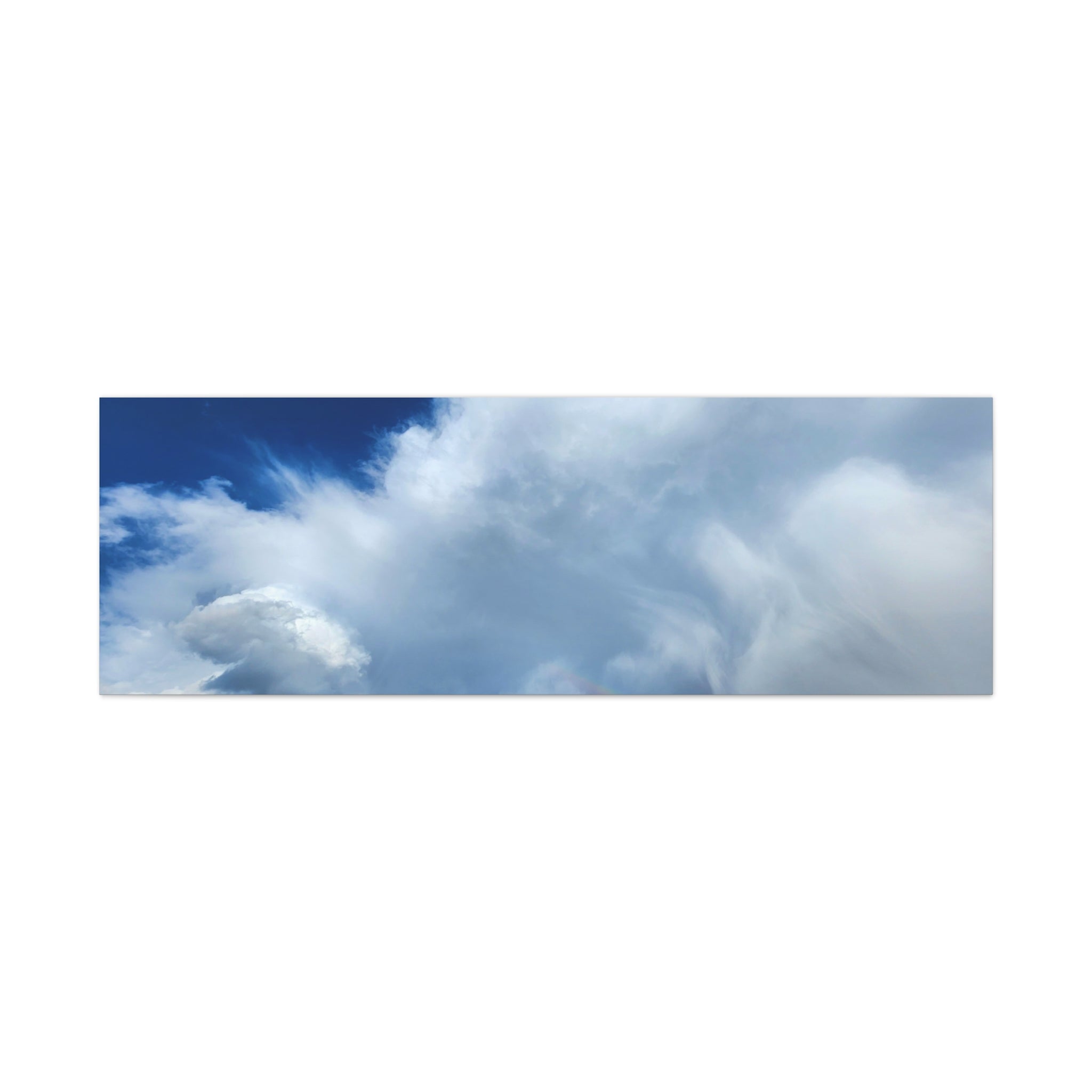 Rainbow Cloud Art Canvas Print, Stretched Wall Decor, Home/Office Art, Gift for Nature Lovers, Gallery Wall Accent